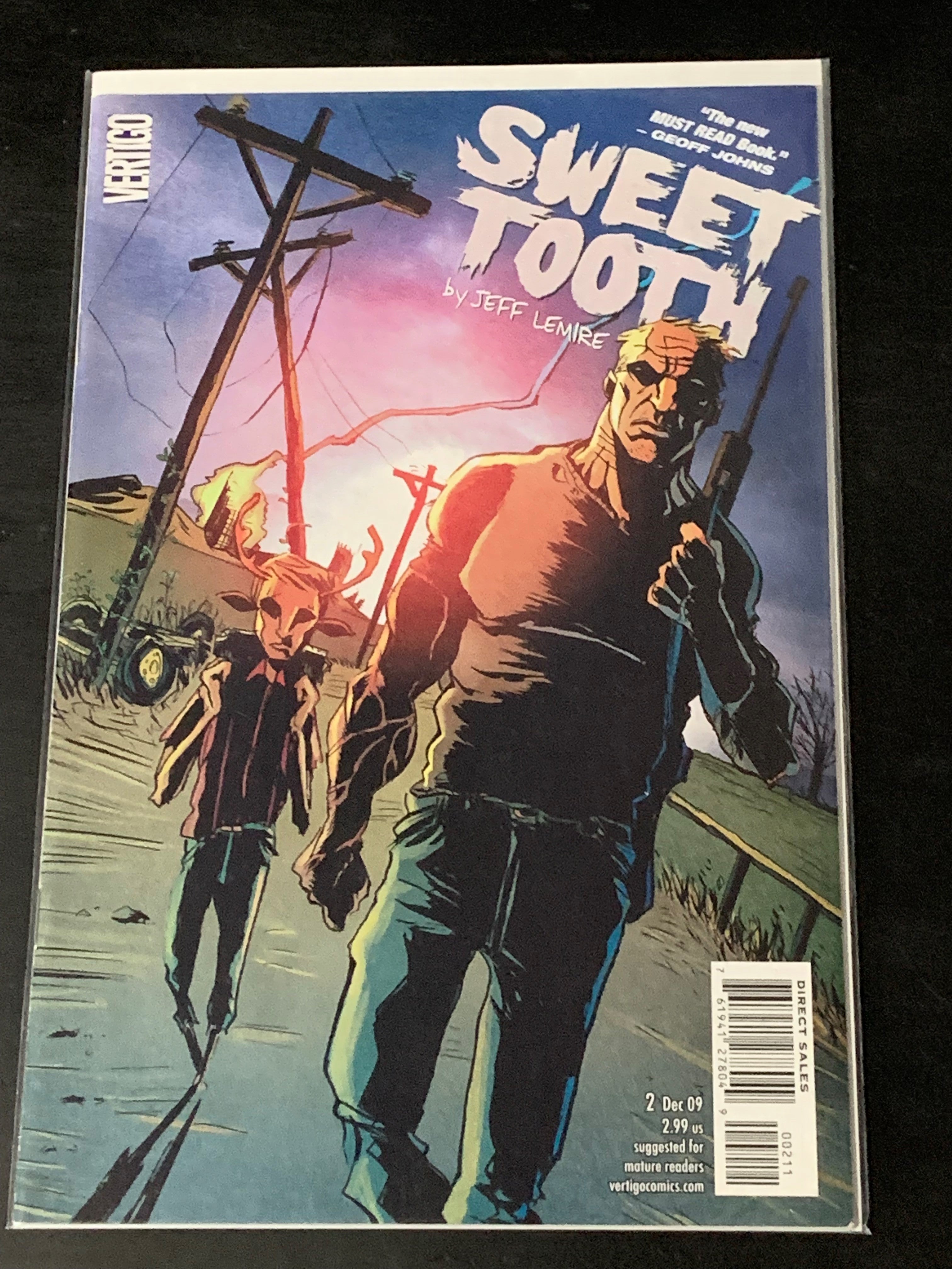 Sweet Tooth 2 DC Vertigo 2009 Scarce book, Low Print Run