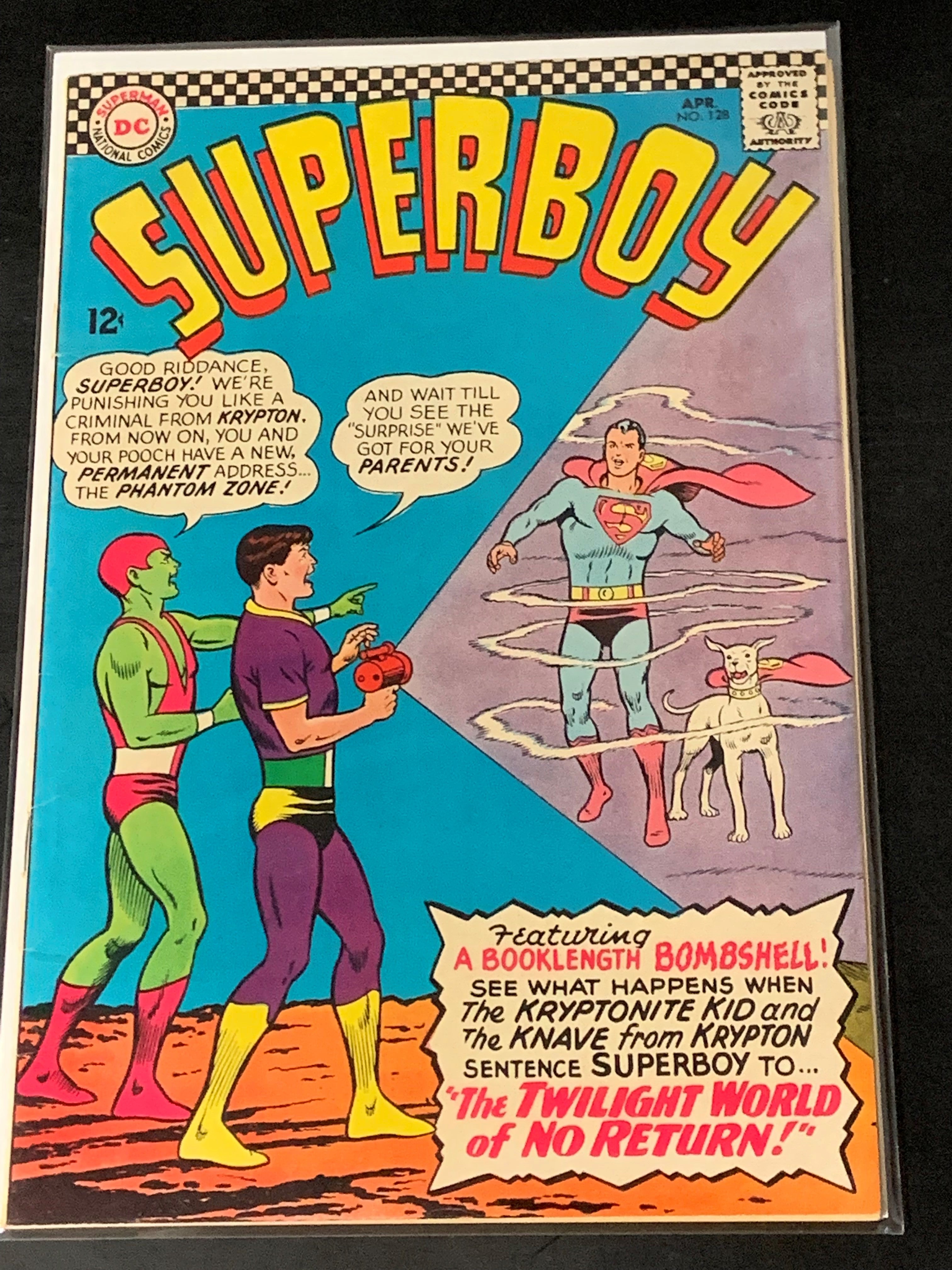 Superboy 128 DC 1966 Silver Age Classic