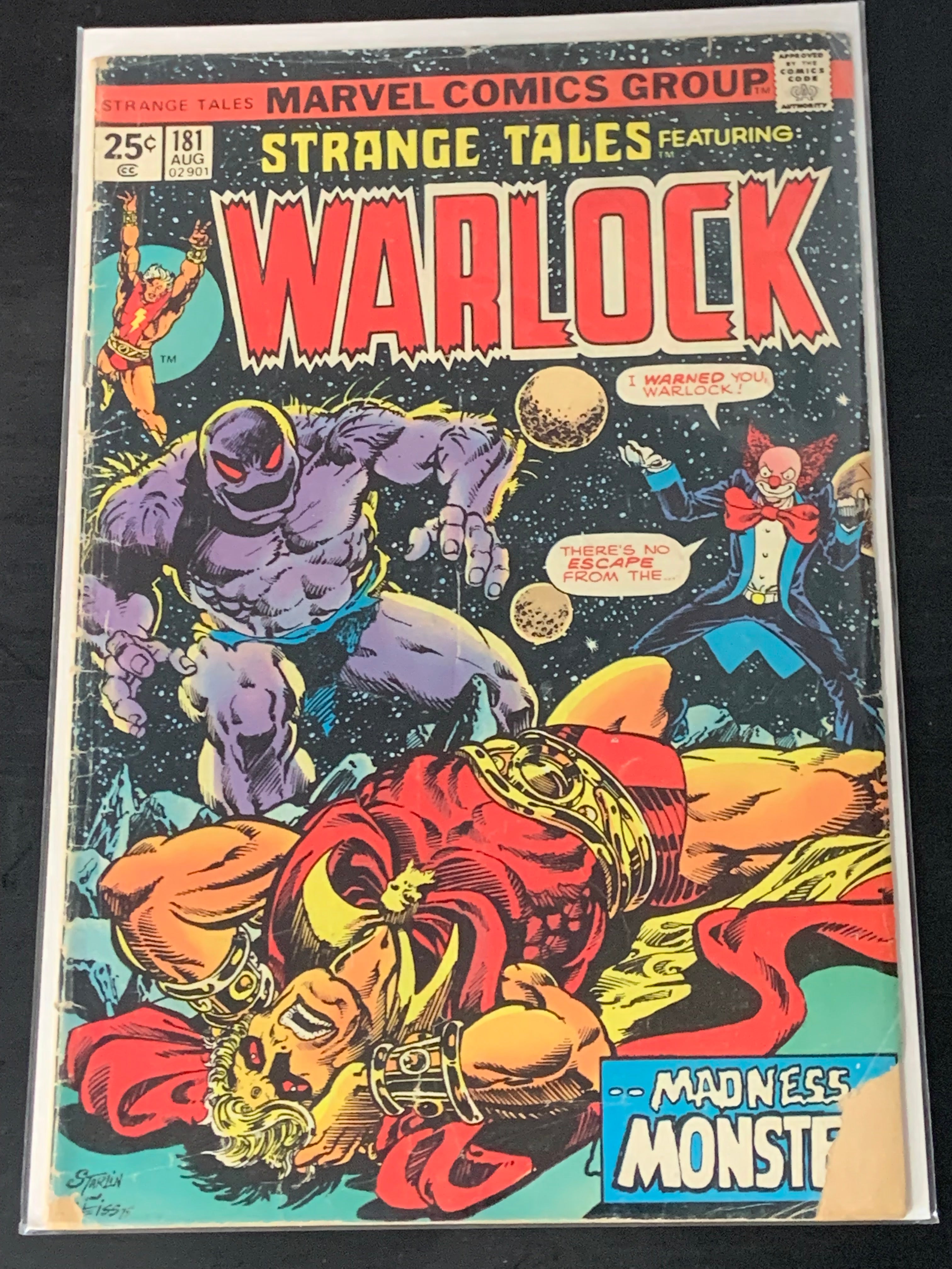 Strange Tales 181 Marvel 1975 2nd app and 1st full app of Gamora!