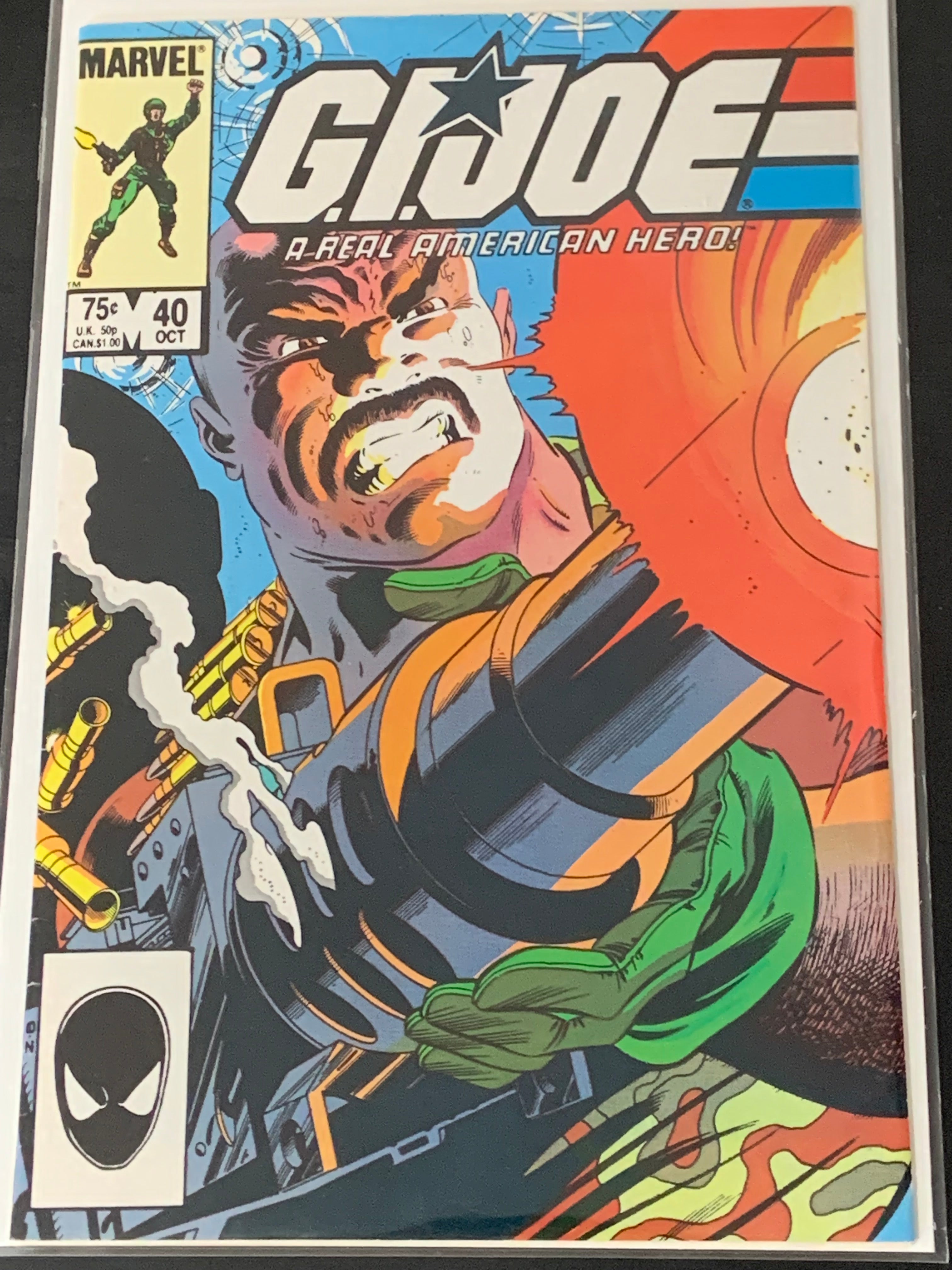 G.I. Joe 40 Marvel 1985 1st app of Shipwreck and Barbeque