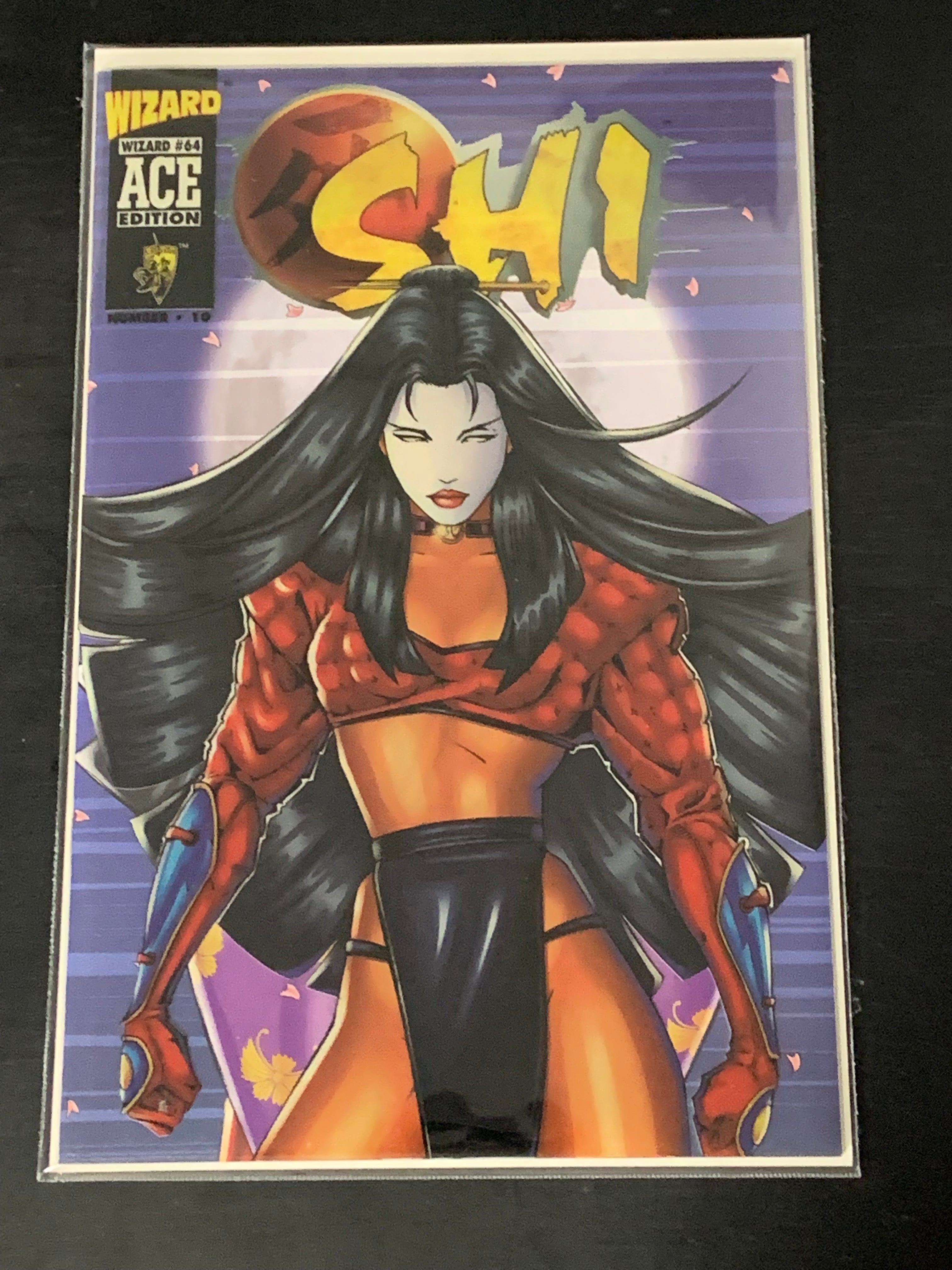 Shi 10 Wizard Ace Edition Acetate Cover Scarce Book!