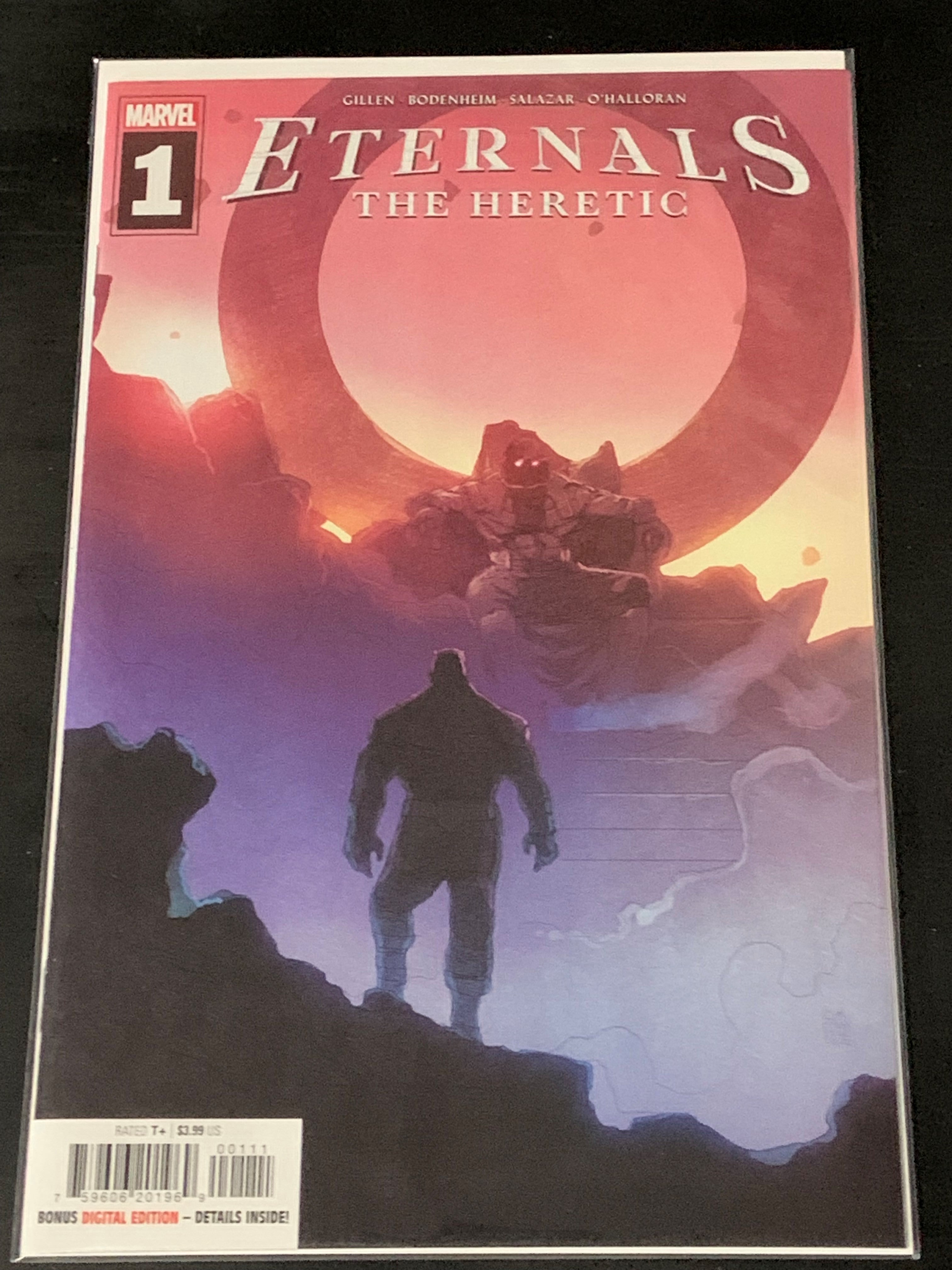 Eternals The Heretic 1 Marvel 2022 1st app of Uranos