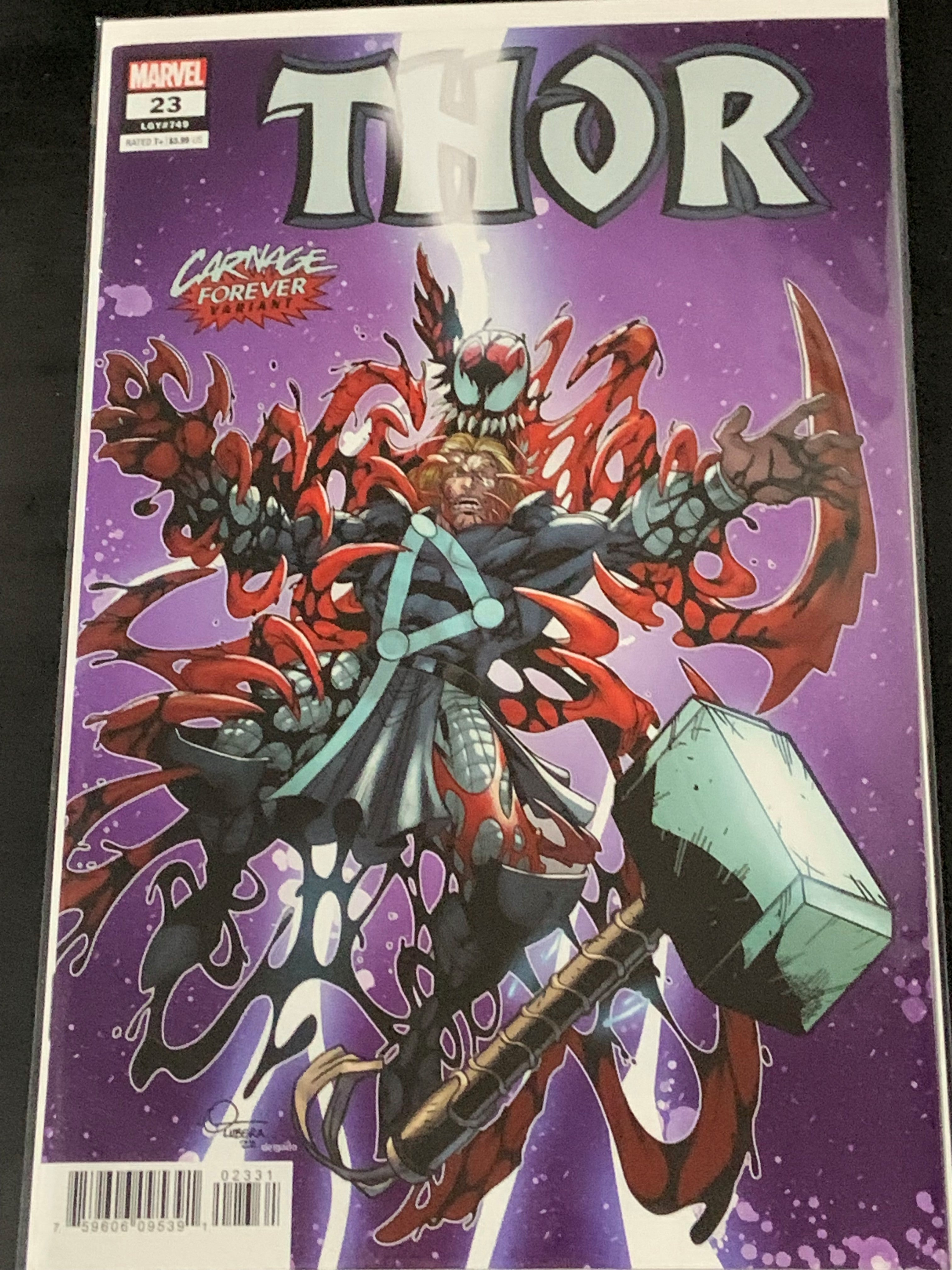 Thor 23 Marvel 2022 Carnage Forever Variant