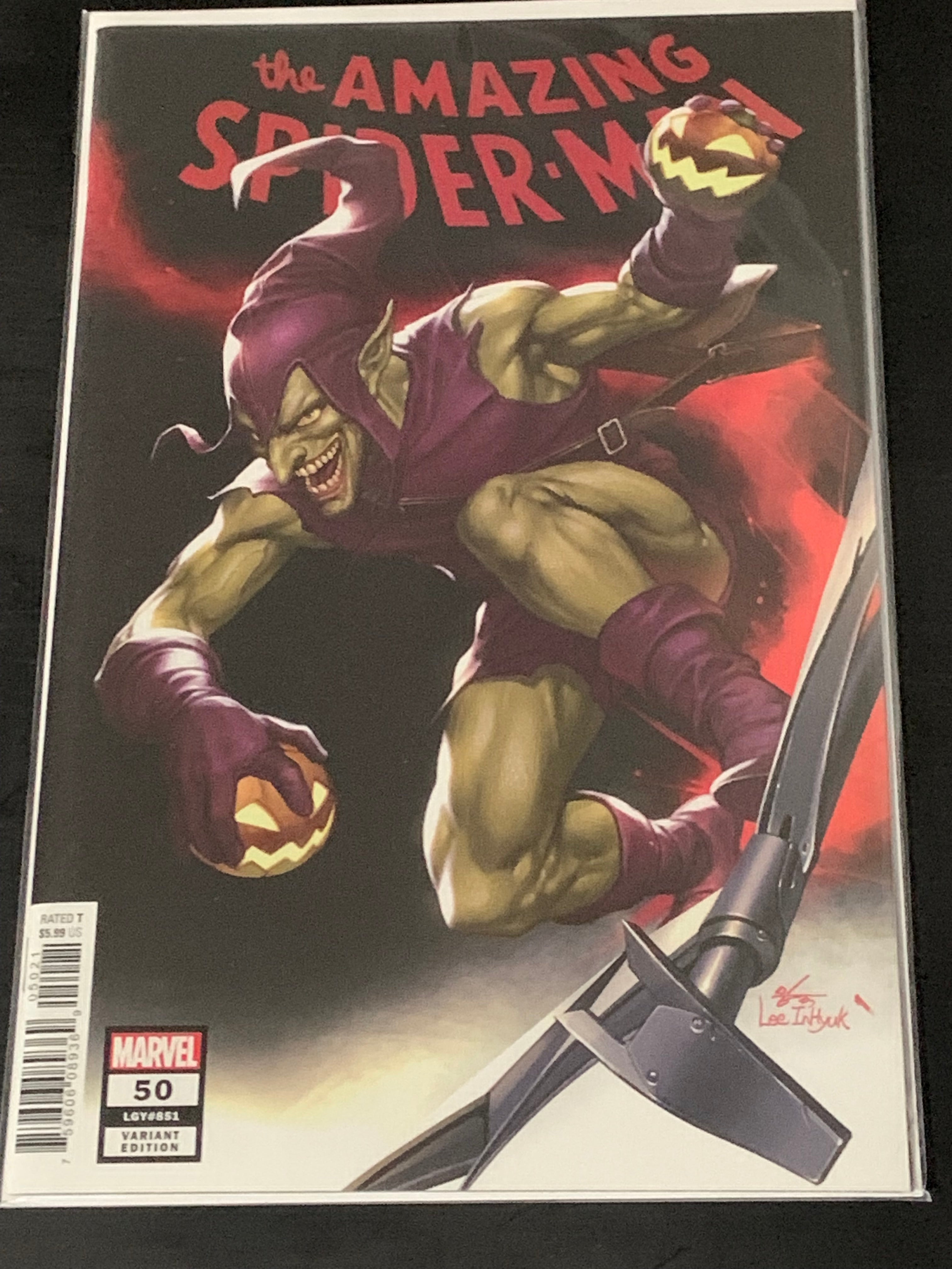 Amazing Spider-Man 50 Inyhuk Lee 1:25 Variant
