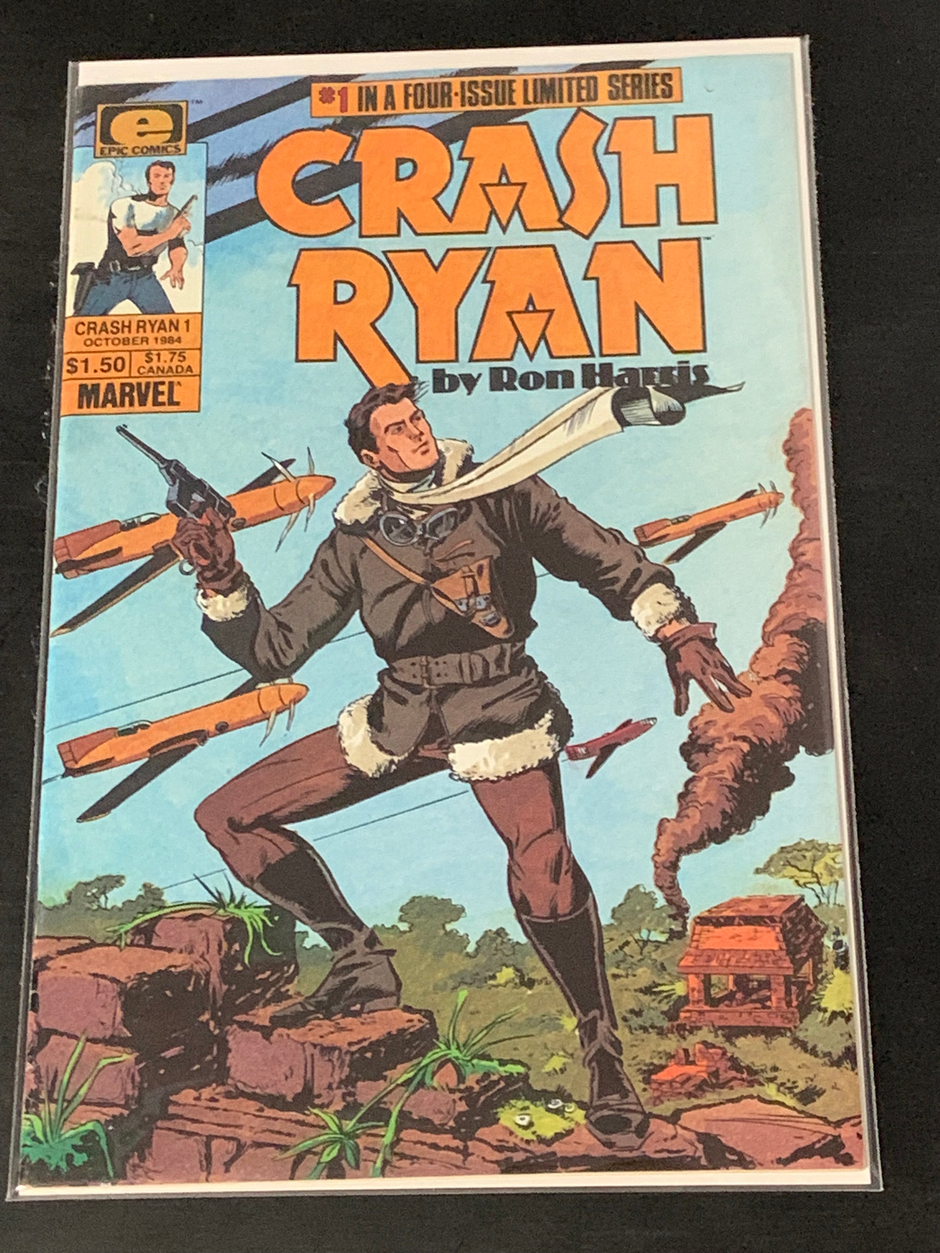 Crash Ryan 1 Marvel Epic Comics 1984 1st Issue