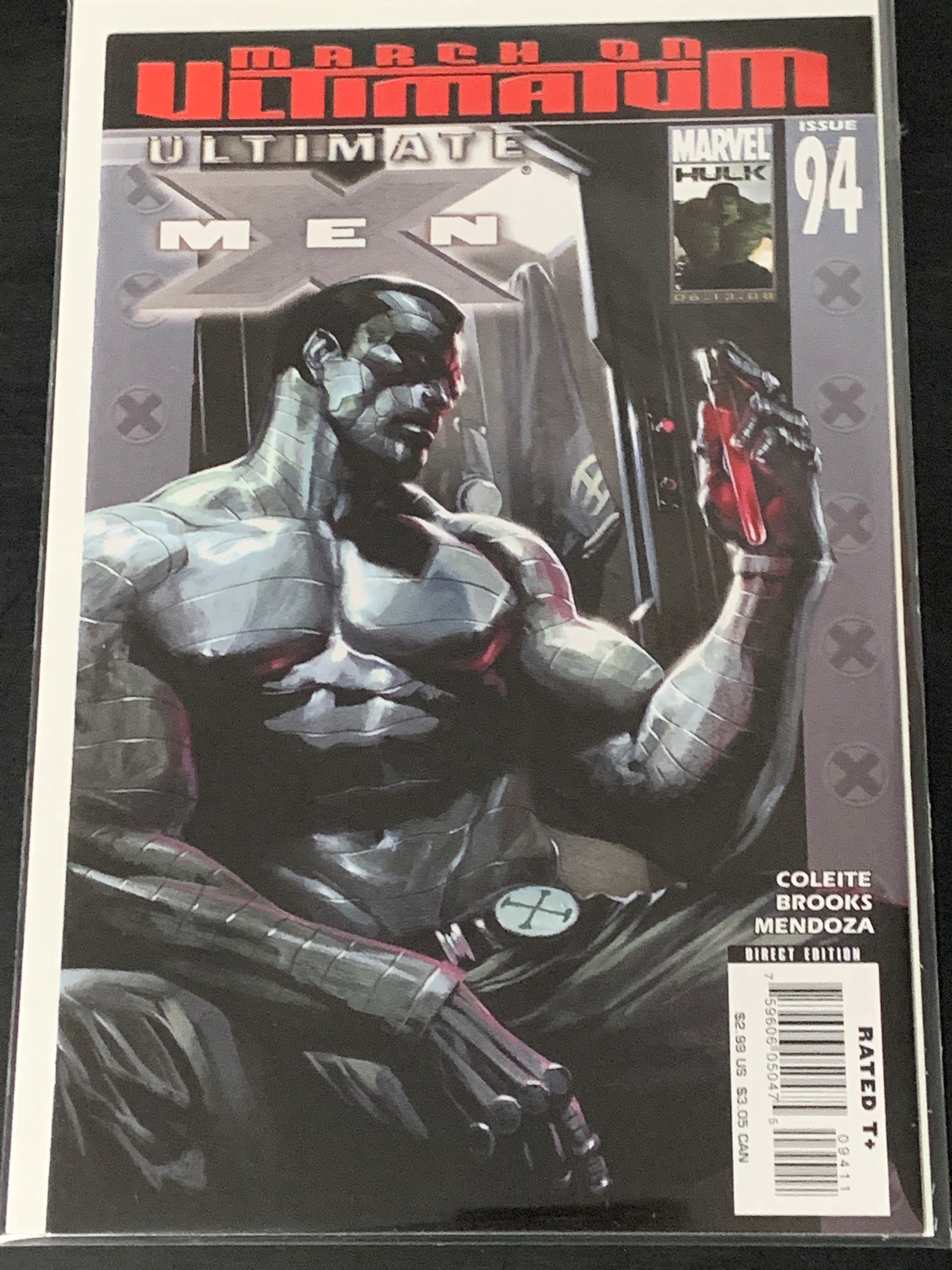 Ultimate X-Men 94 Marvel 2008 Early Dell'Otto Cover!