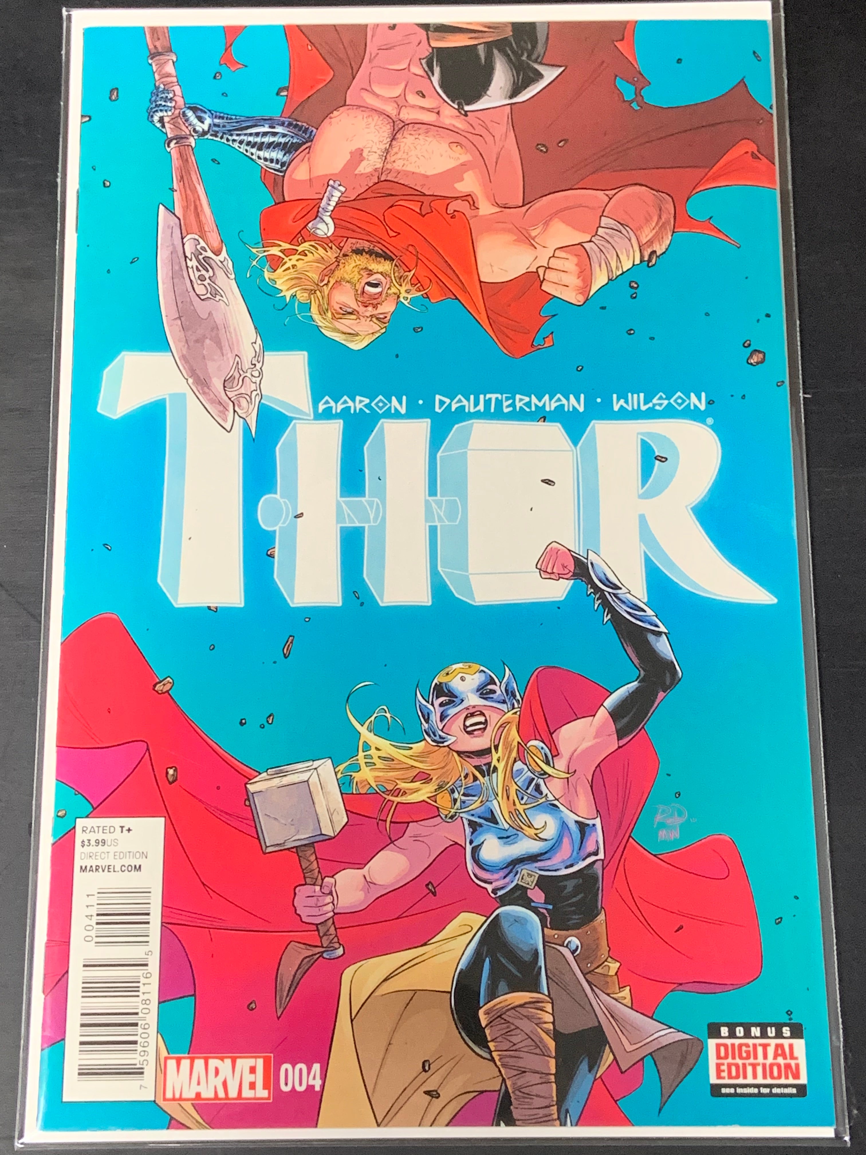 Thor 4 Marvel 2015 3rd Jane Foster as Thor, 1st Foster vs Odinson