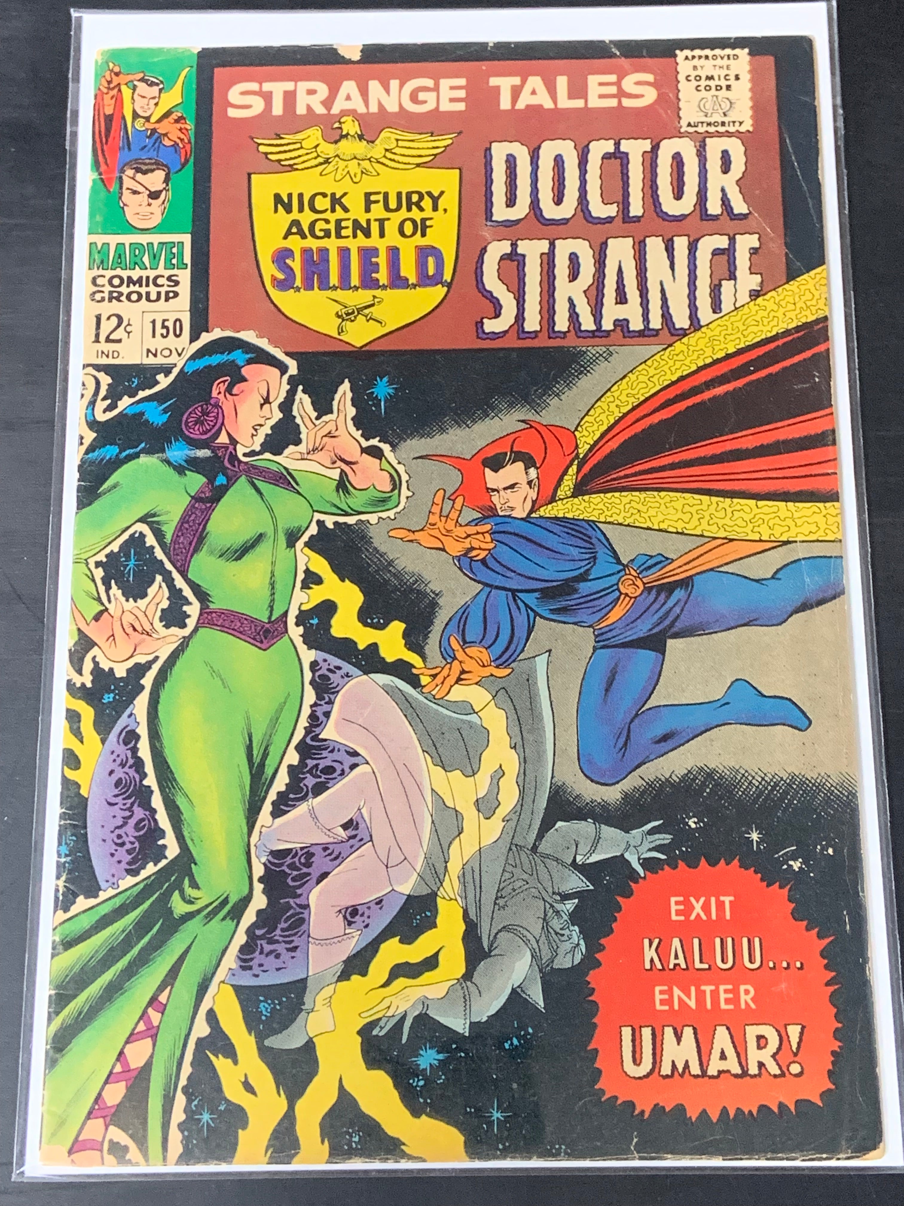 Strange Tales 150 Marvel 1966 1st Dr.Strange in Title, 1st Umar, 1st John Buscema Art