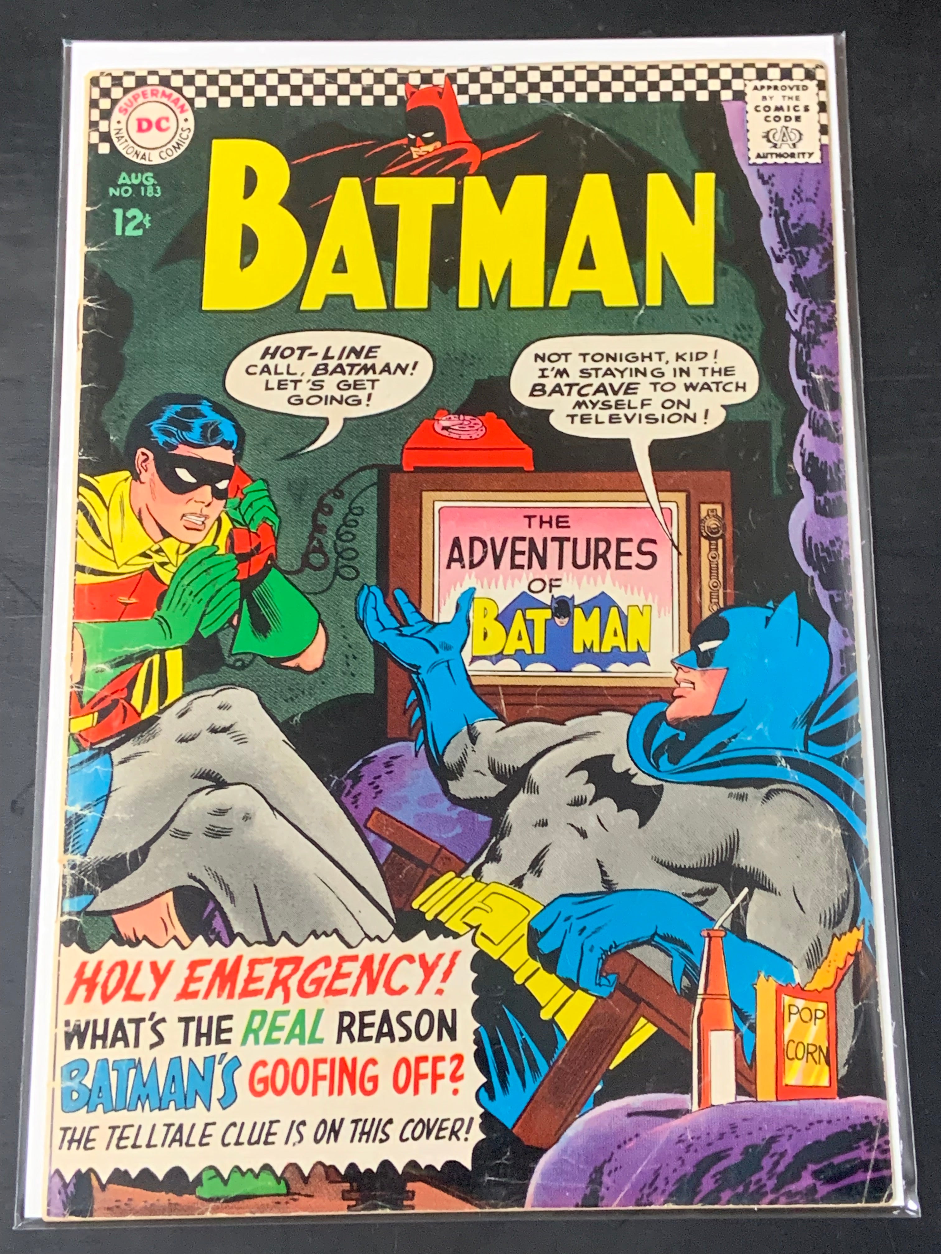 Batman 183 DC 1966 2nd App of Poison Ivy