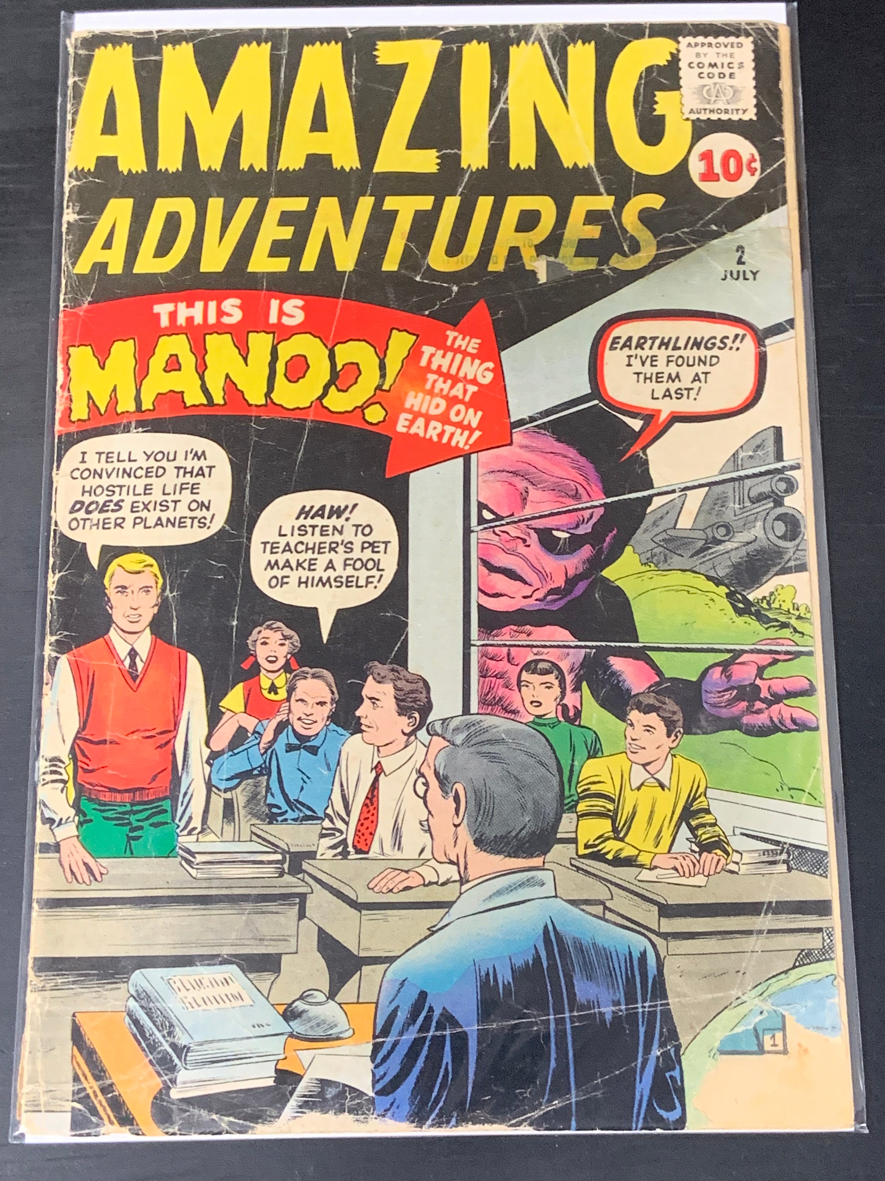 Amazing Adventures 2 Marvel 1961 VERY SCARCE book, 1st Manoo, 2nd Dr.Doom