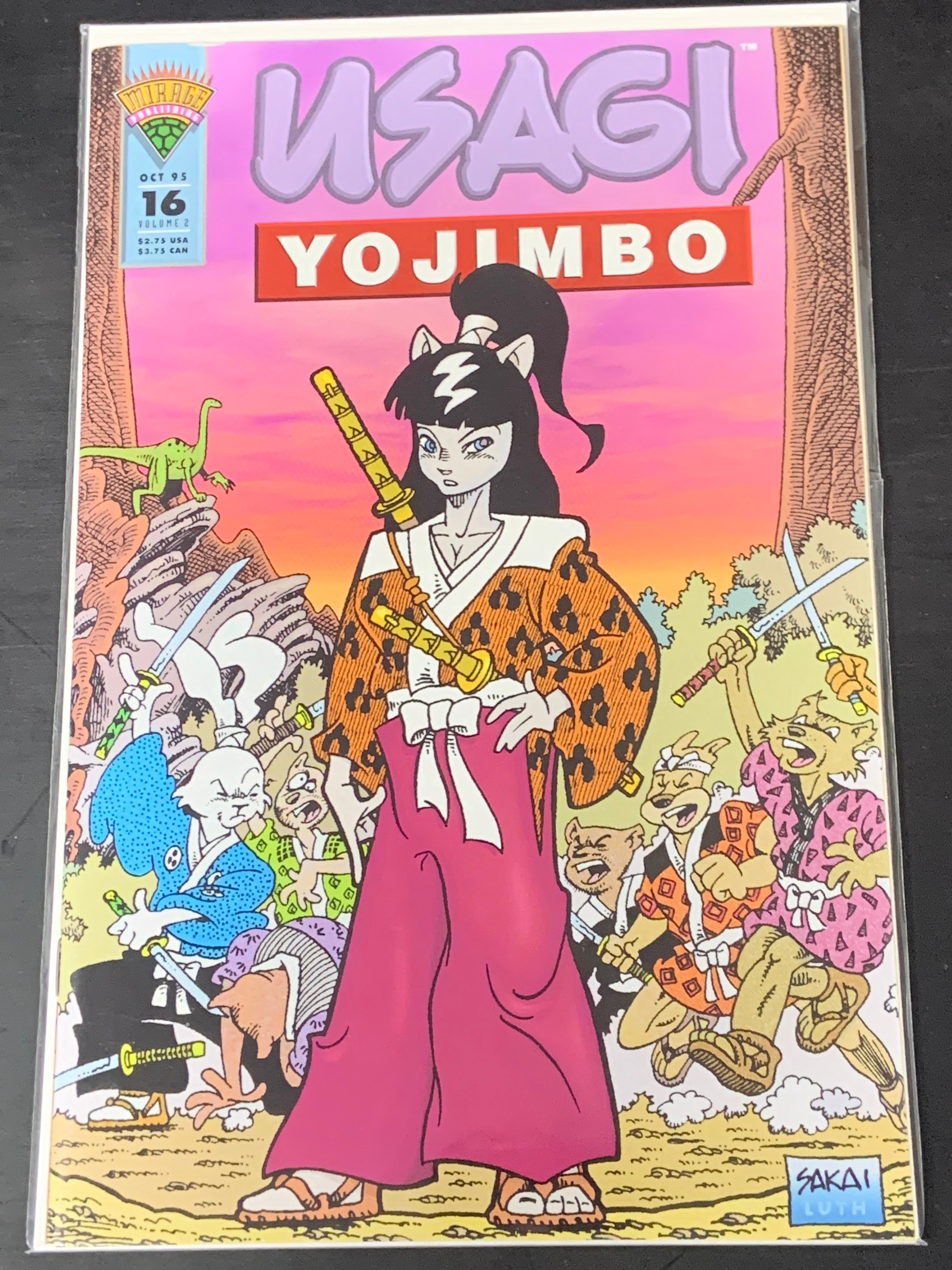 Usagi Yojimbo 16 Mirage Publishing 1995 Very Scarce Final Issue