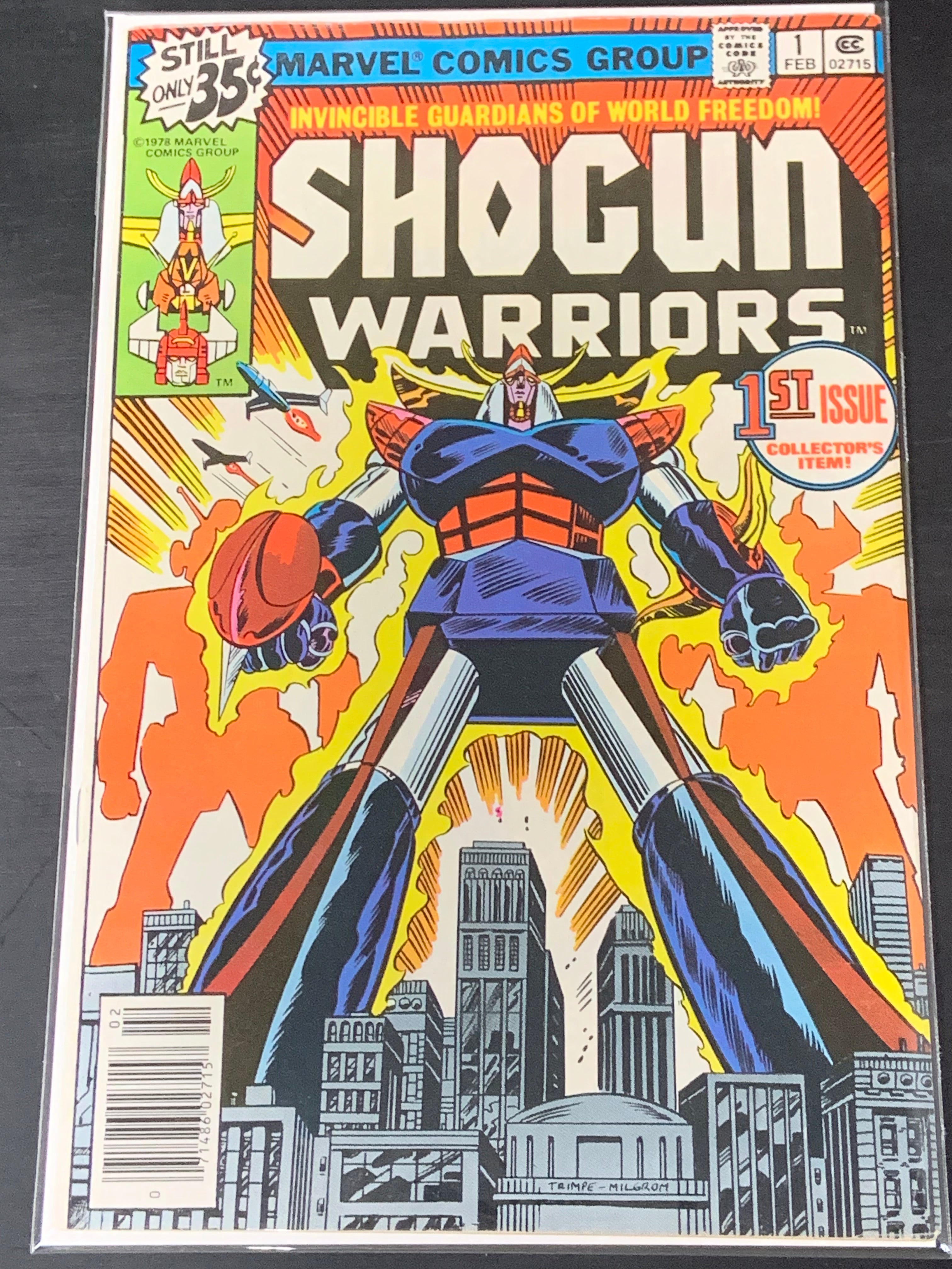 Shogun Warriors 1 Marvel 1978 1st App & Origin