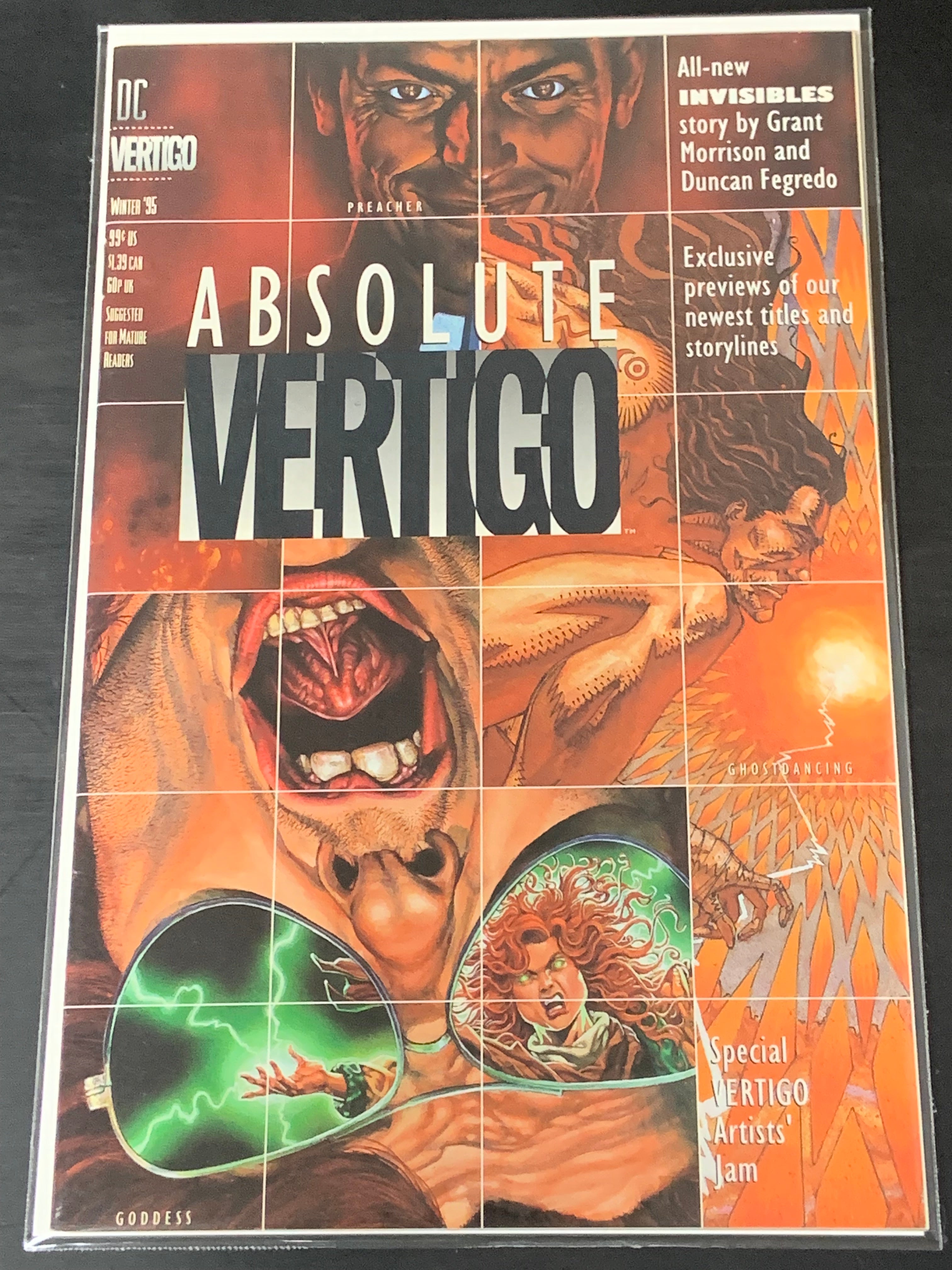 Absolute Vertigo DC/Vertigo 1995 1st App of Preacher in Preview