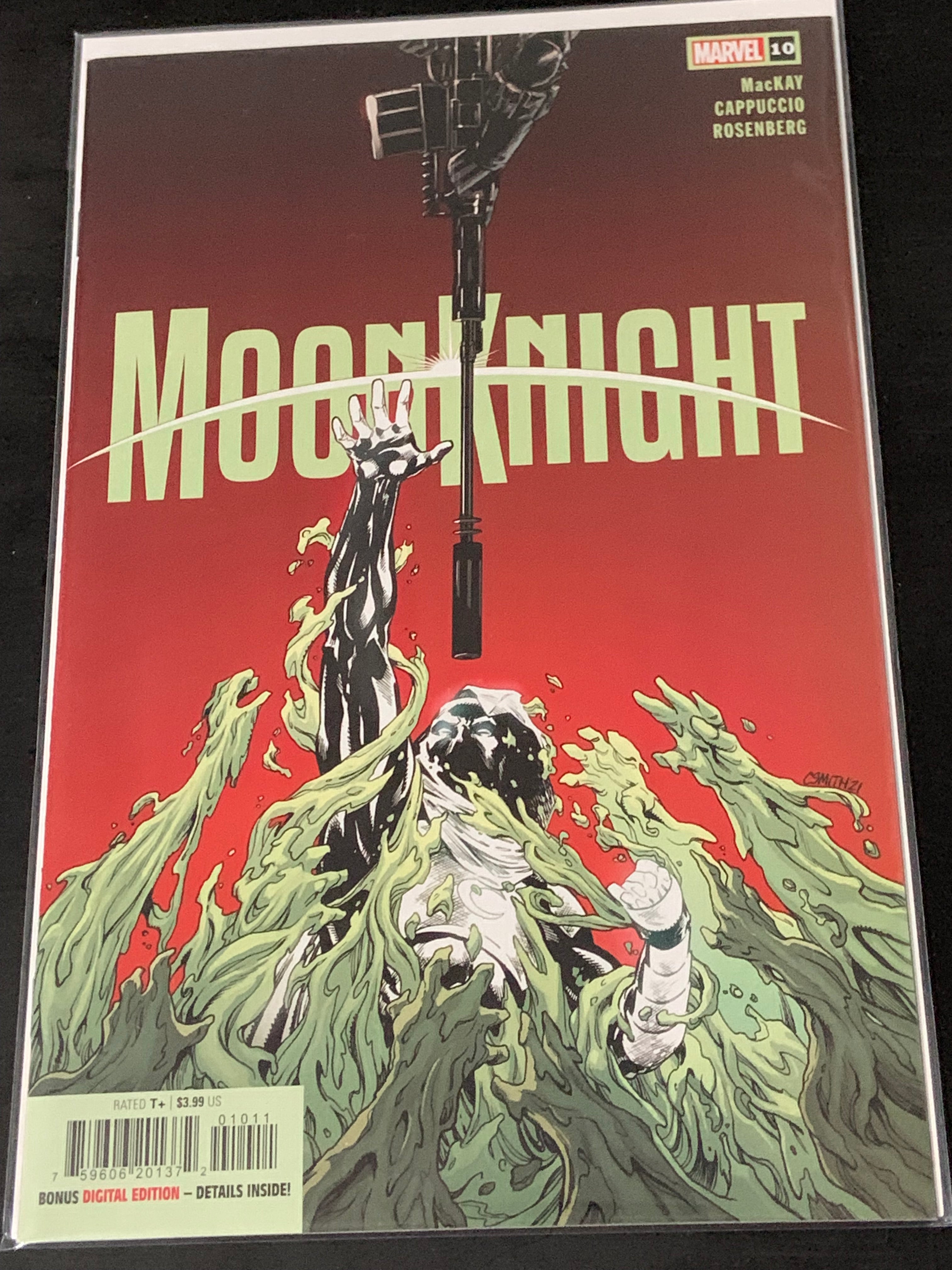 Moon Knight 10 Marvel 2022 1st app of Rutherford Winner