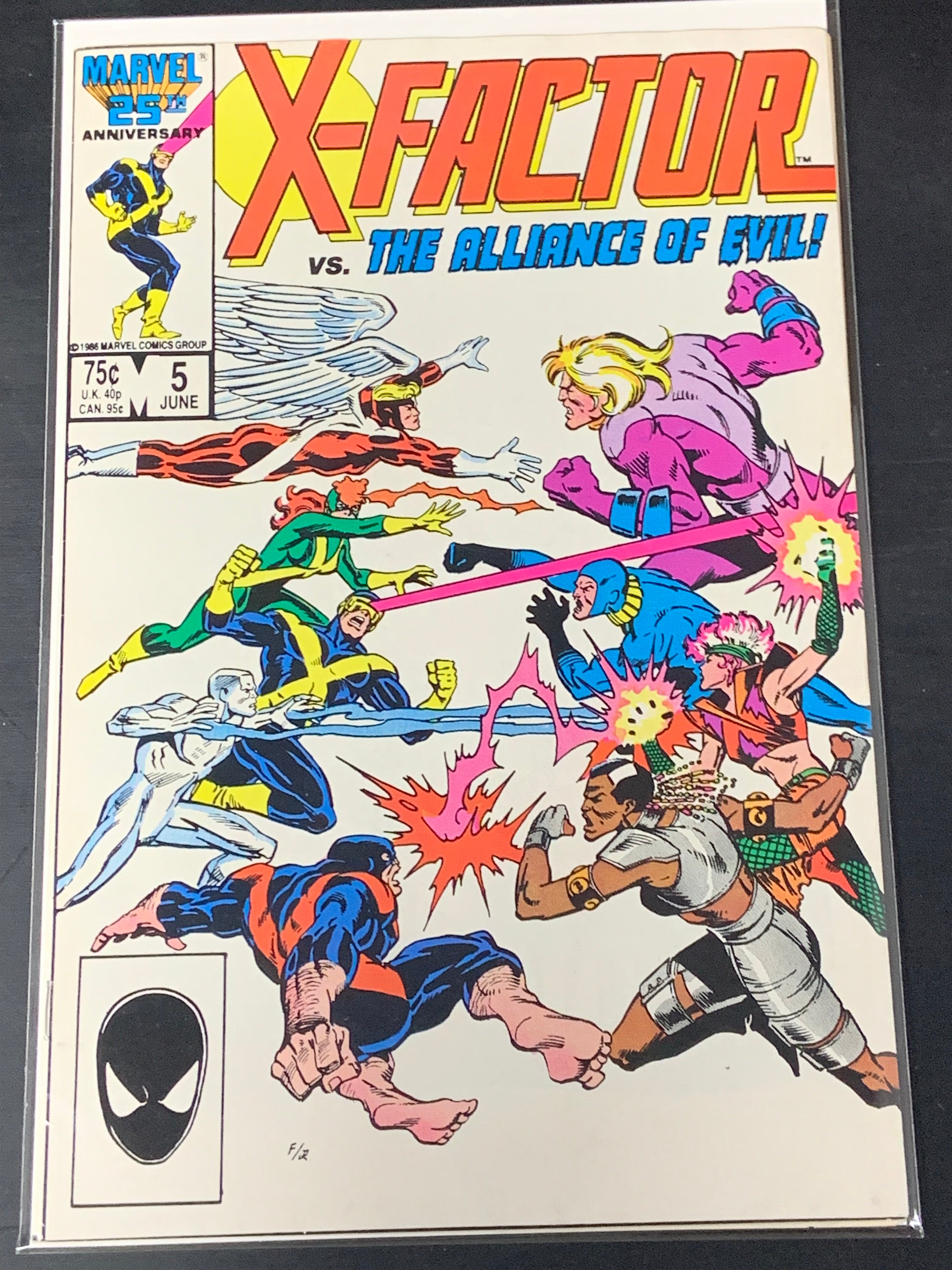 X-Factor 5 Marvel 1986 1st Cameo App of Apocalypse