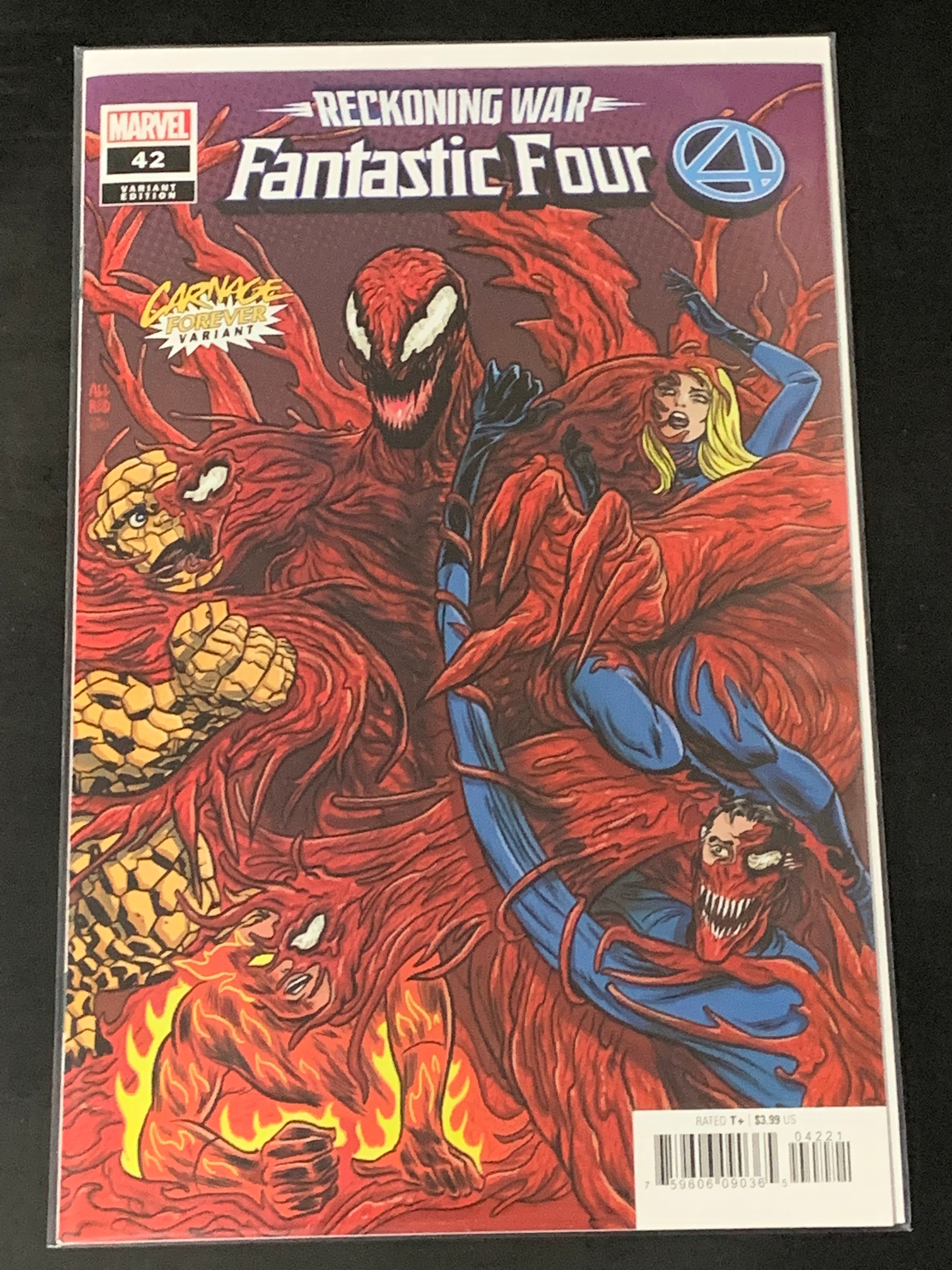 Fantastic Four 42 Marvel 2022 Mike Allred Carnage Forever Variant