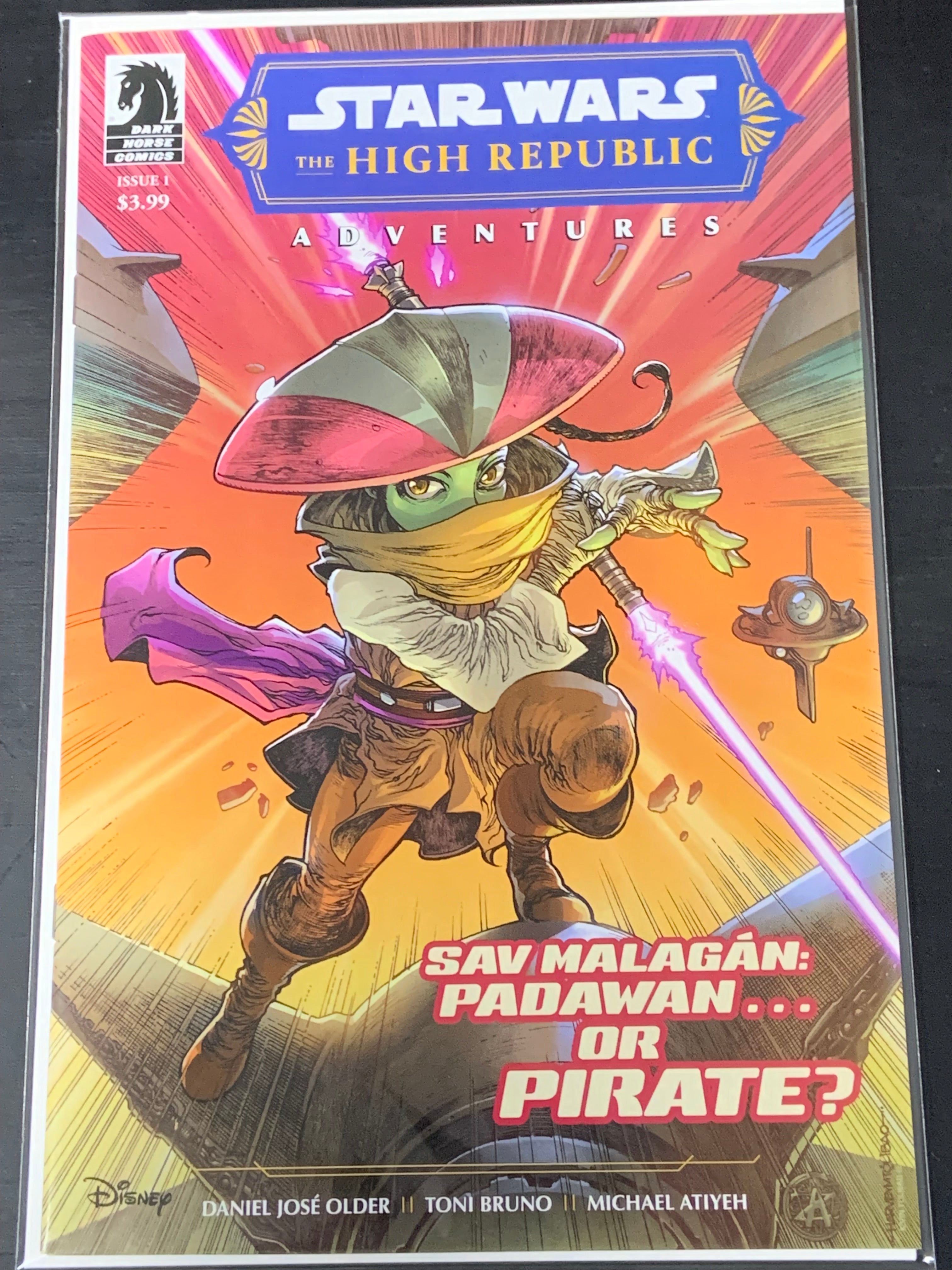 Star Wars: High Republic Adventures 1 Dark Horse 2022 - Five 1st Apps