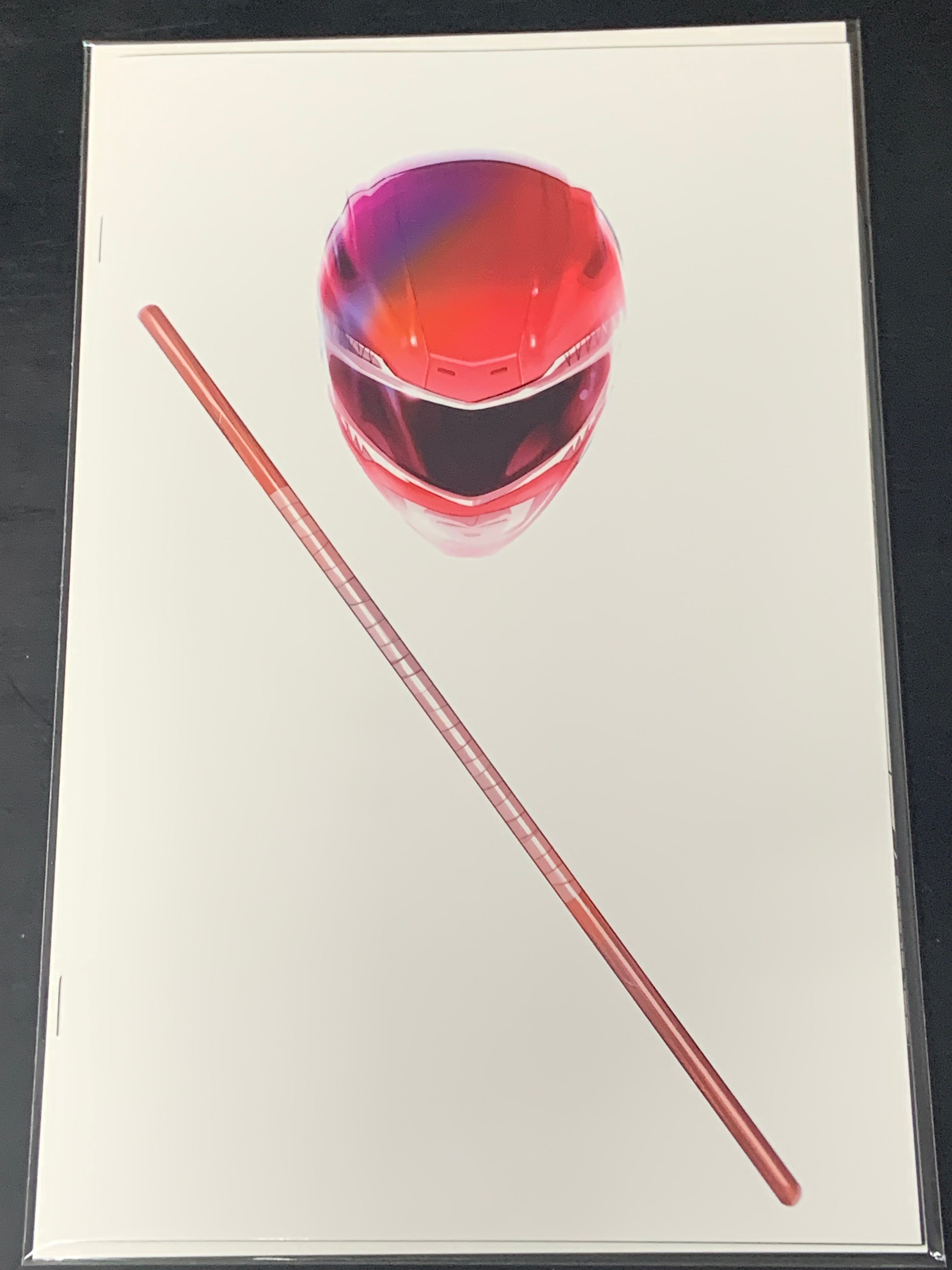 Mighty Morphin Power Rangers Teenage Mutant Ninja Turtles II #1 2022 LCSD Virgin "Ashcan" Edition