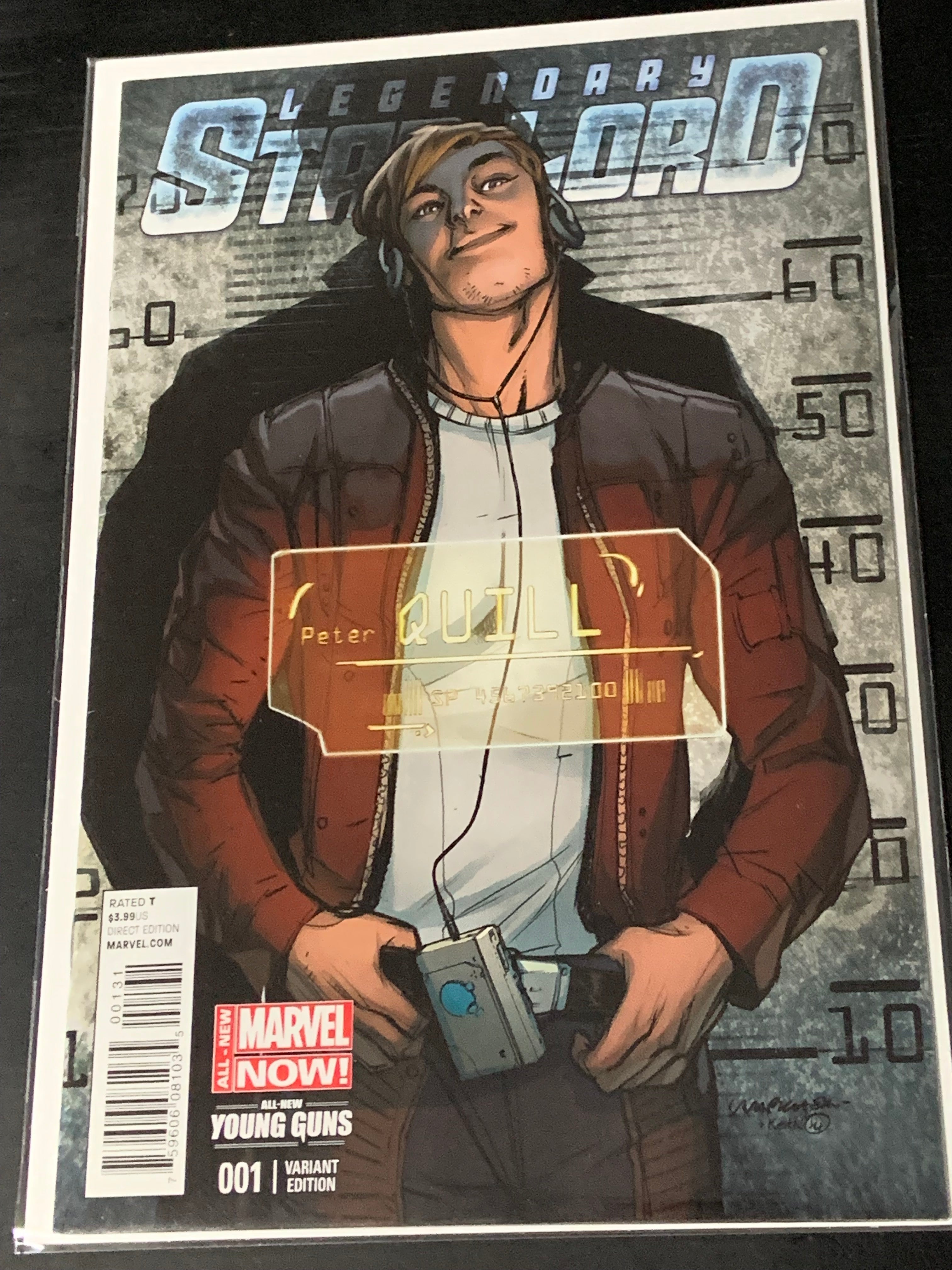 Legendary Star Lord 1 Marvel 2014 Pichelli Variant