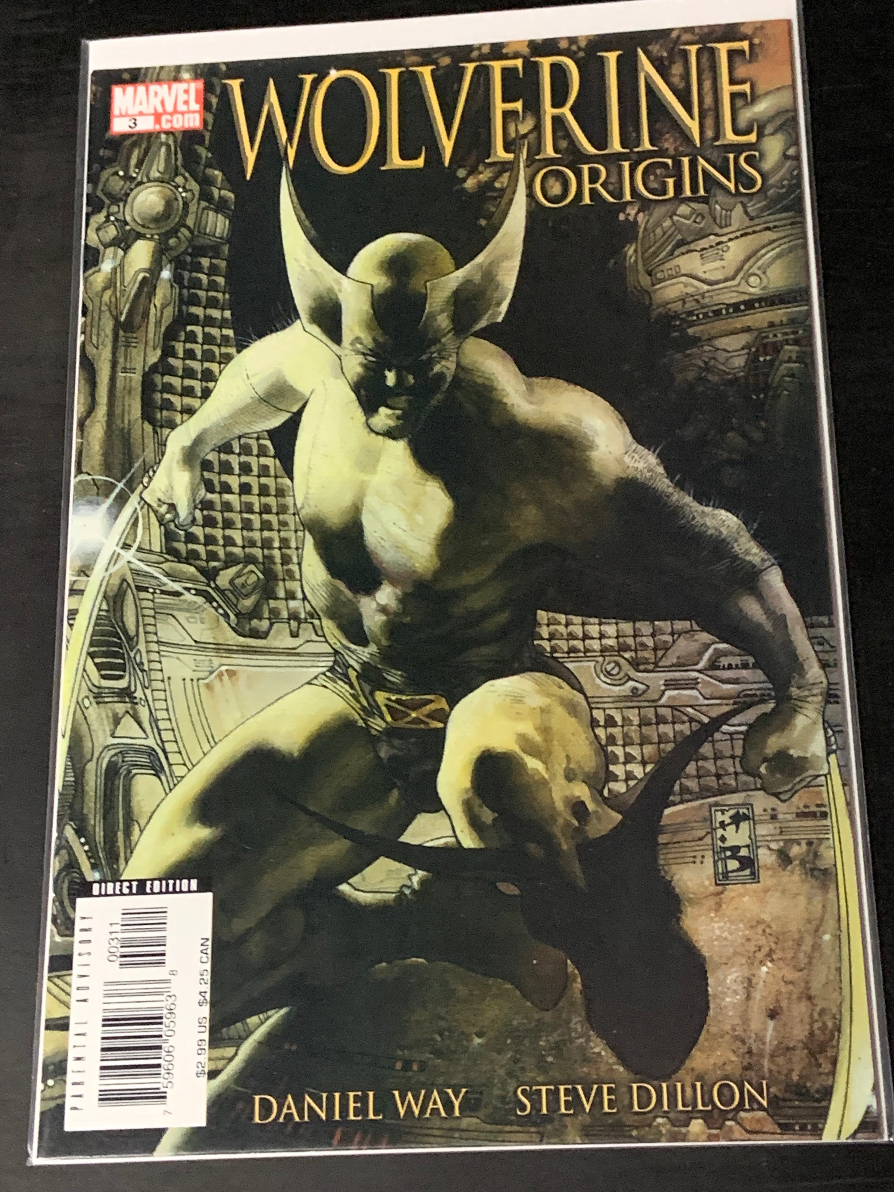 Wolverine Origins 3 Marvel 2006 Bianchi Variant