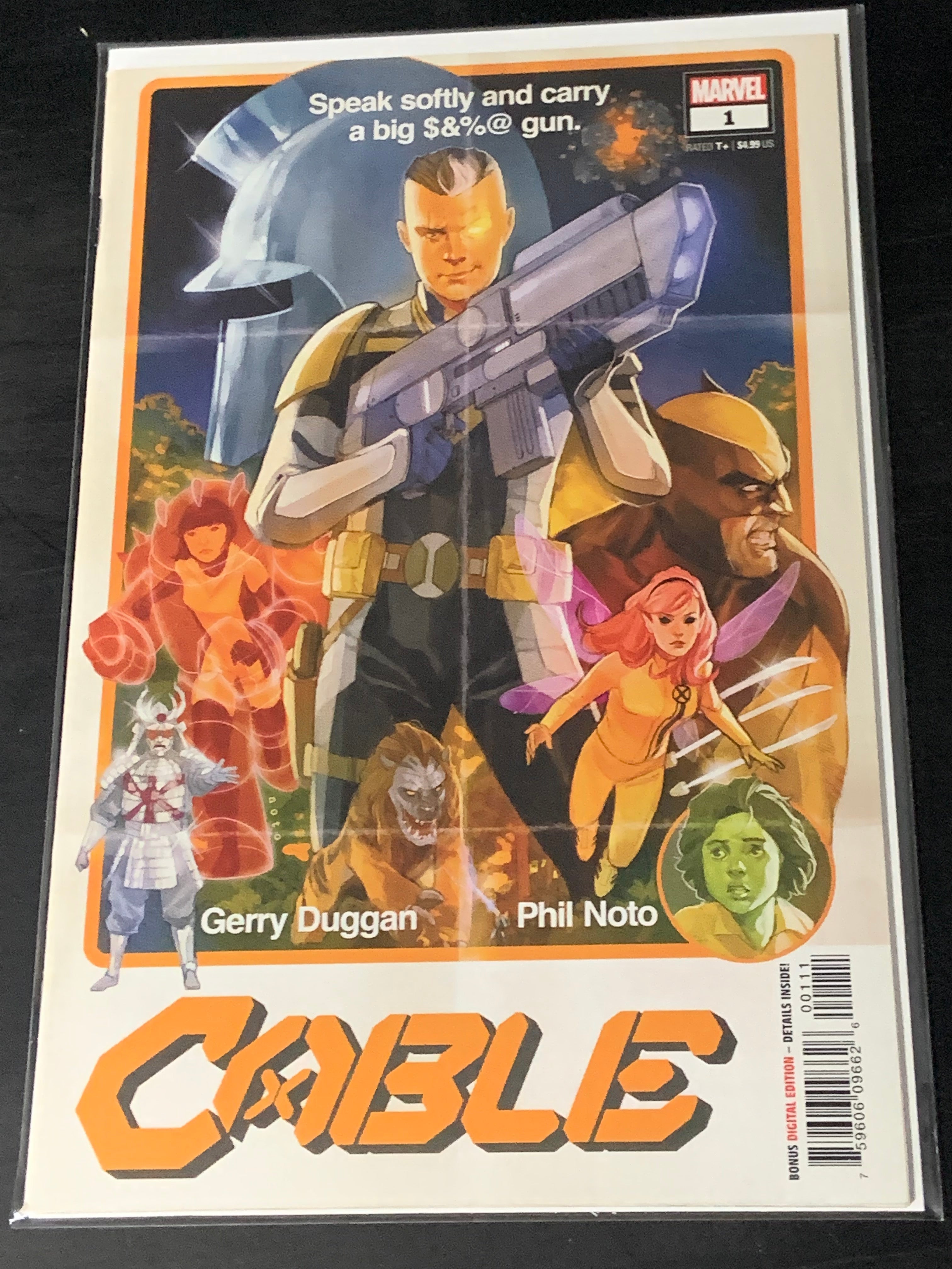 Cable 1 Marvel 2020 1st app of Light of Galador