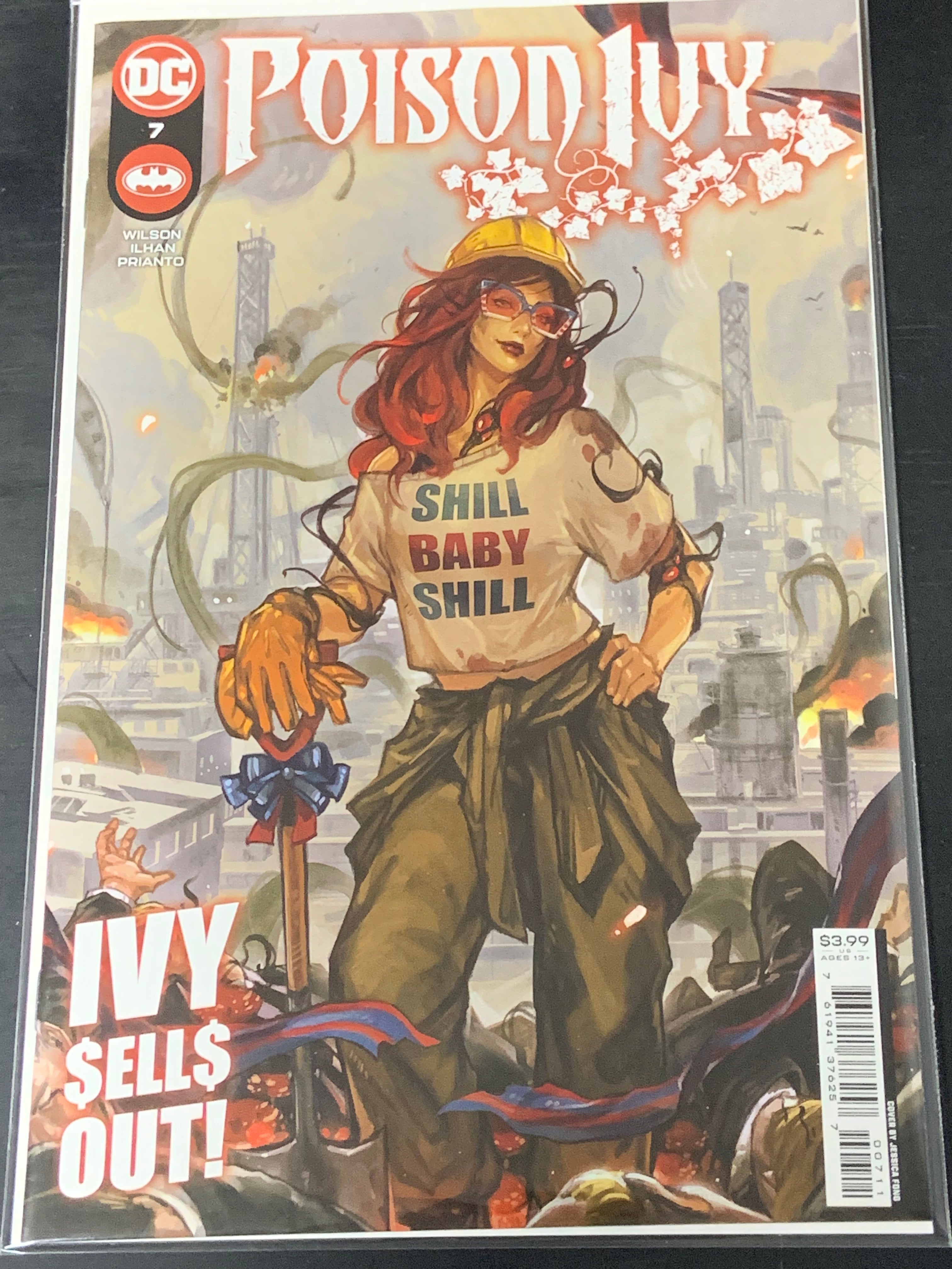Poison Ivy 7 DC 2022 C0over A Jessica Fong