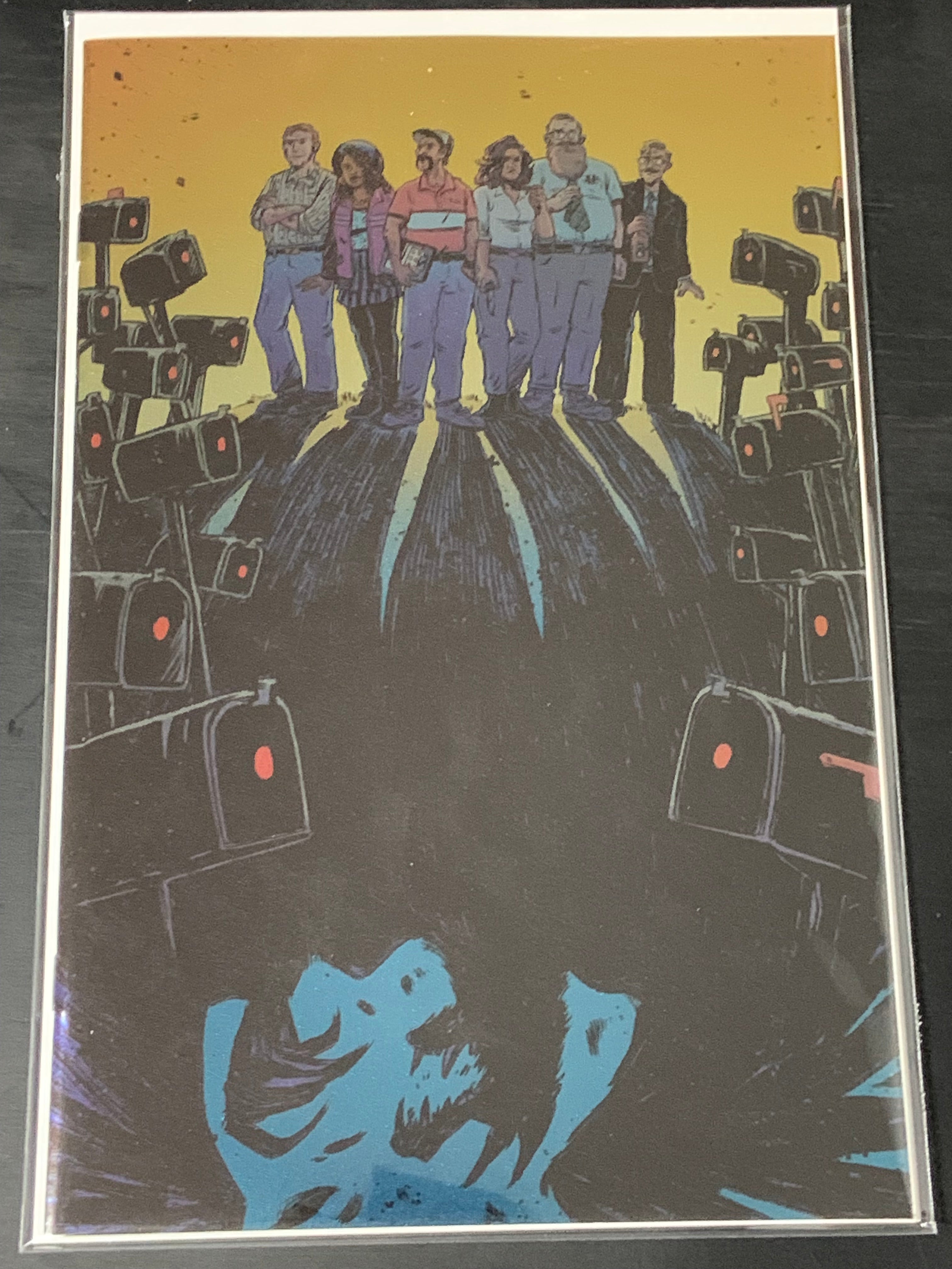 Door by Door Night by Night 1 Vault Comics 2022 LCSD Virgin Foil Variant