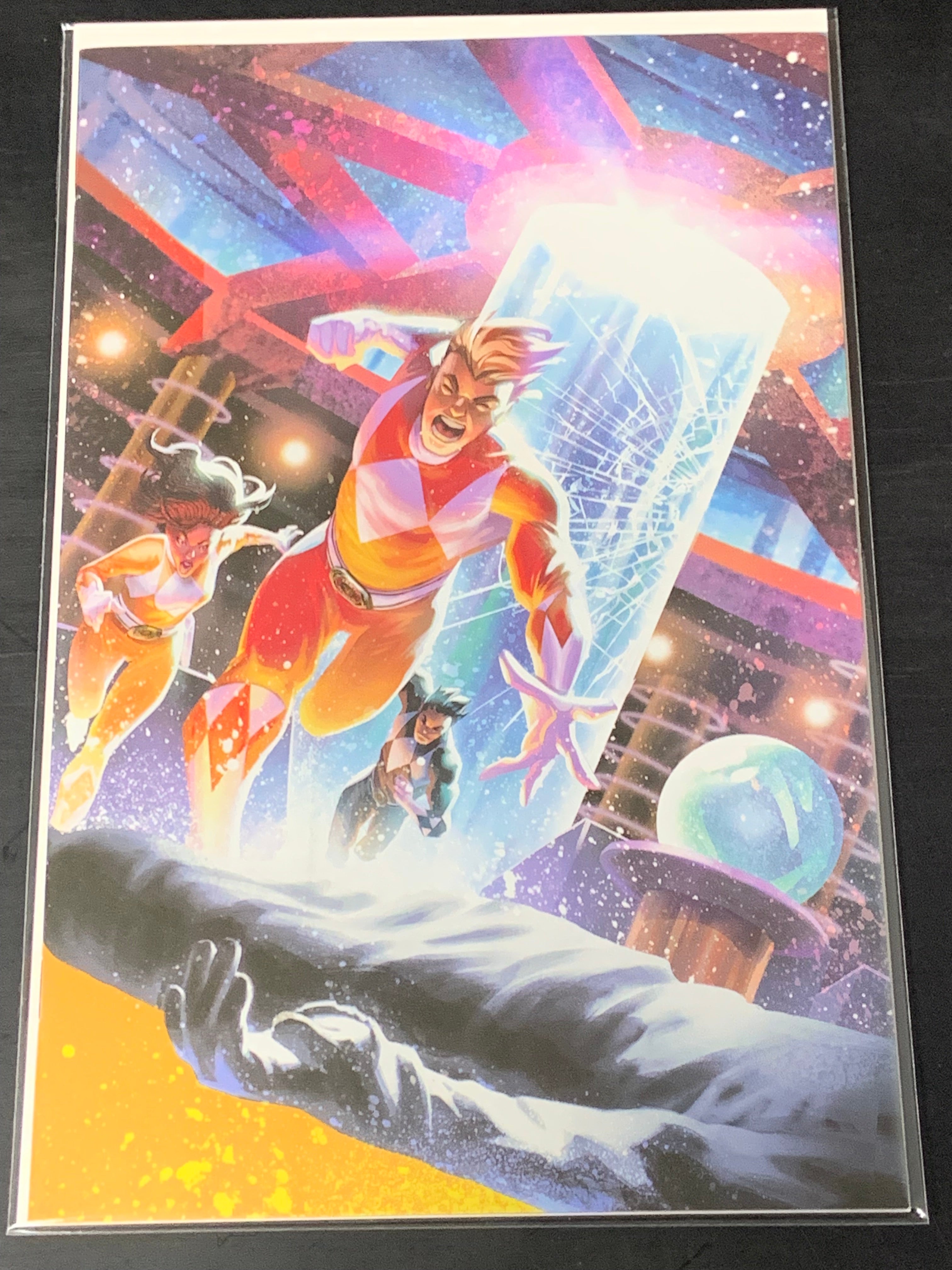 Mighty Morphin Power Rangers 102 Boom! Studios 2022 Unlockable Virgin Variant