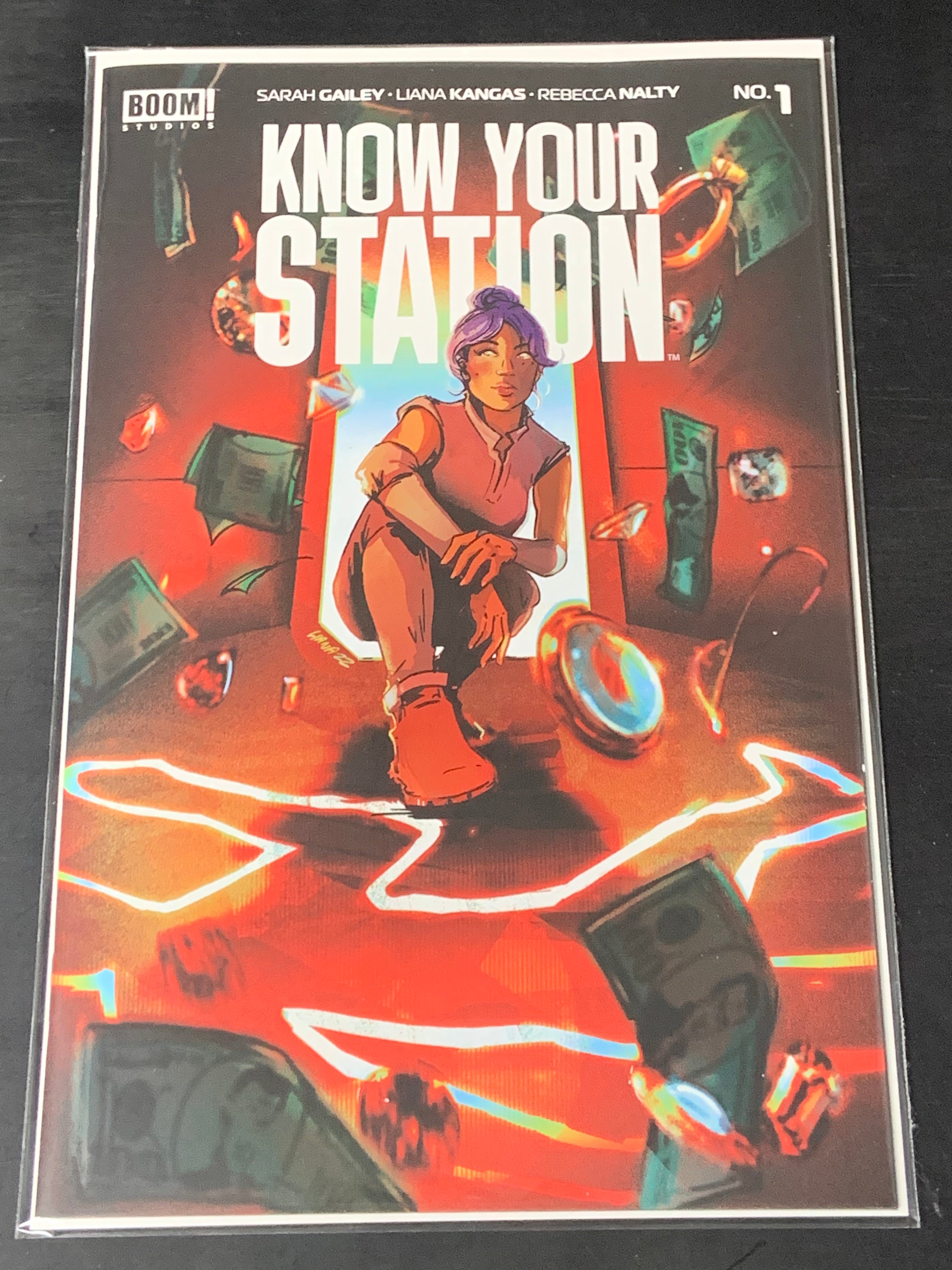 Know Your Station 1 Boom! Studios 2022 Cover A Liana Kangas