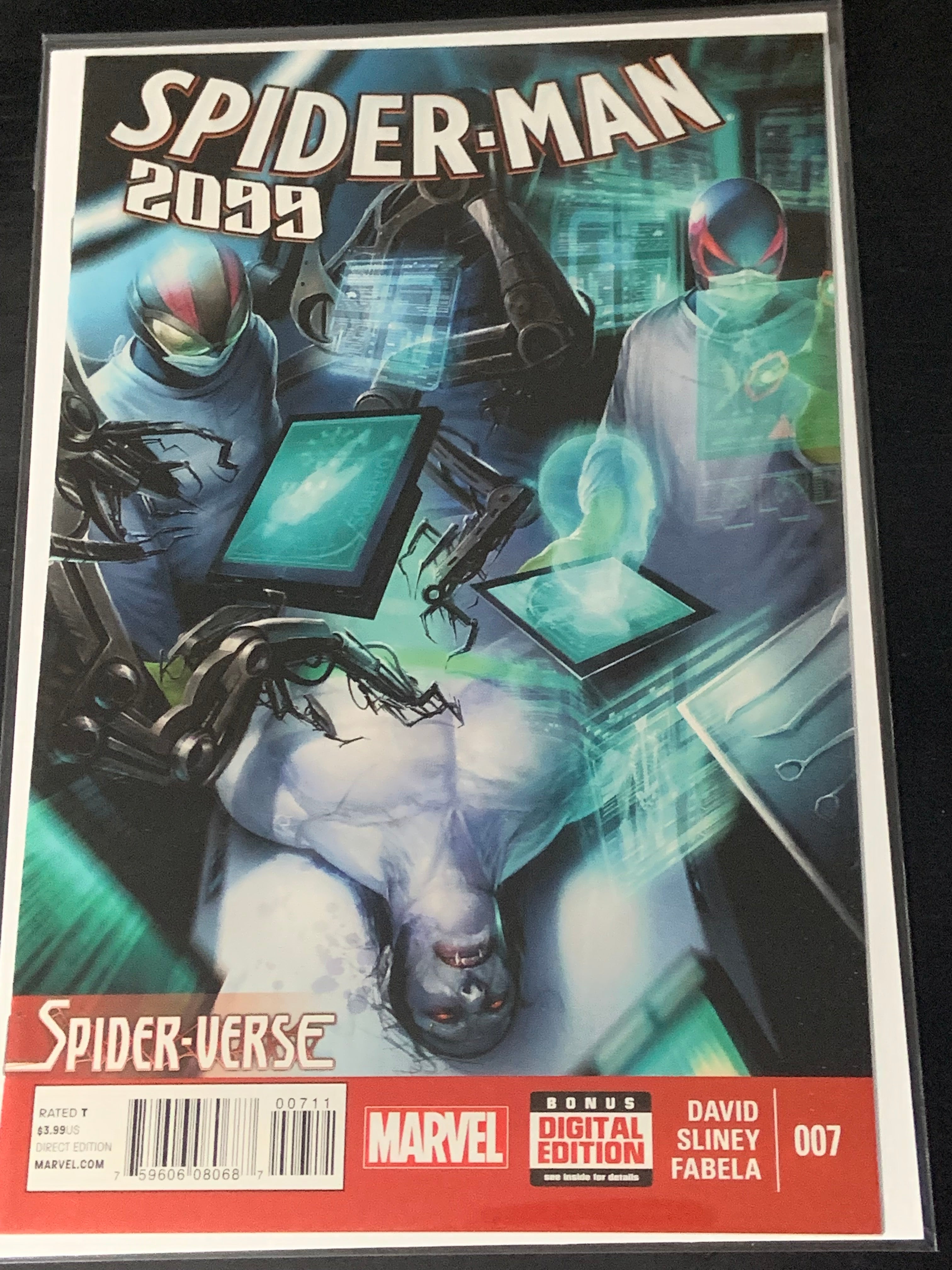 Spider-Man 2099 7 Marvel 2015 Francesco Mattina Cover