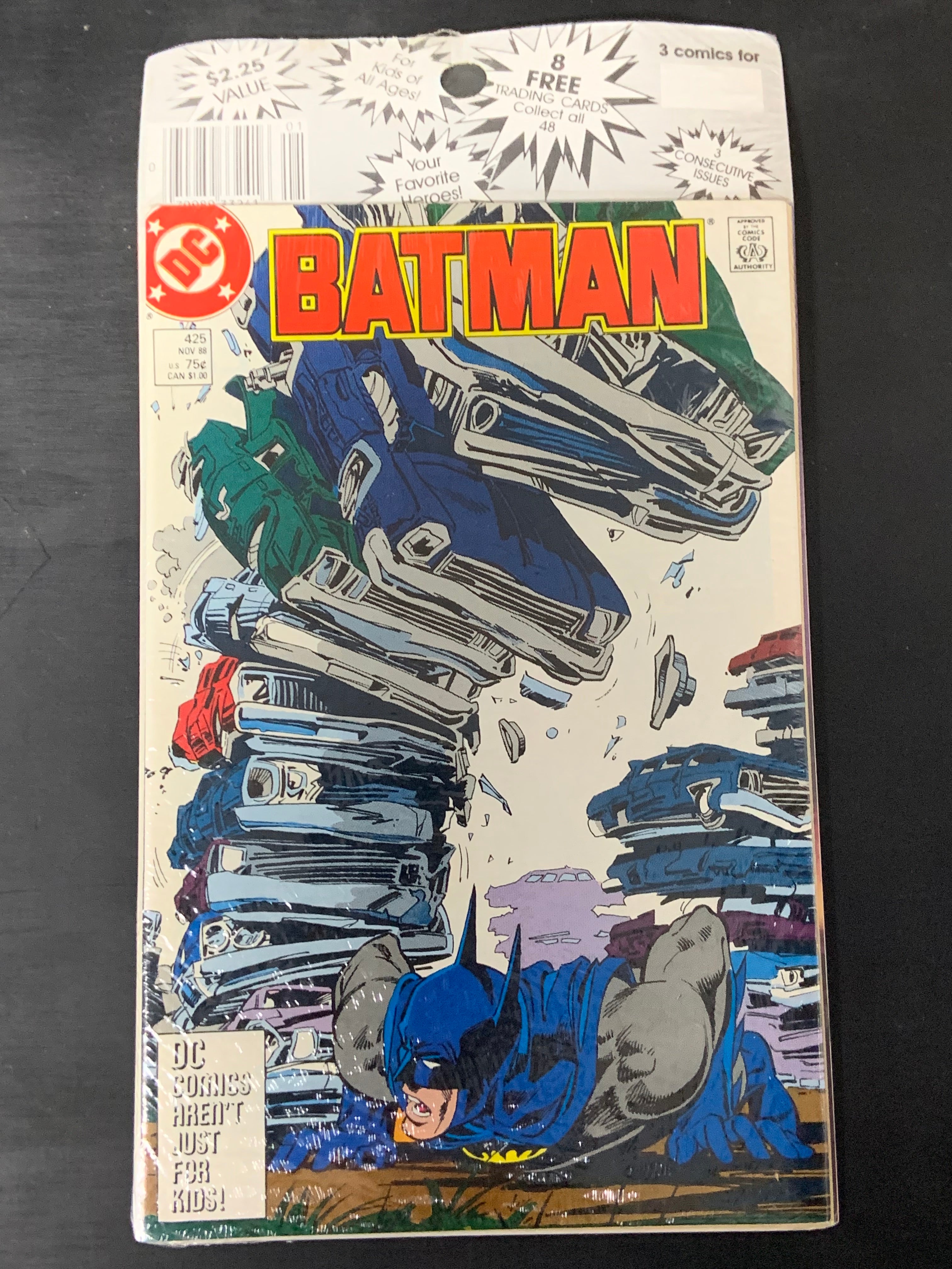 Batman 423 DC 1988 Todd McFarlane Sealed Combo Pack