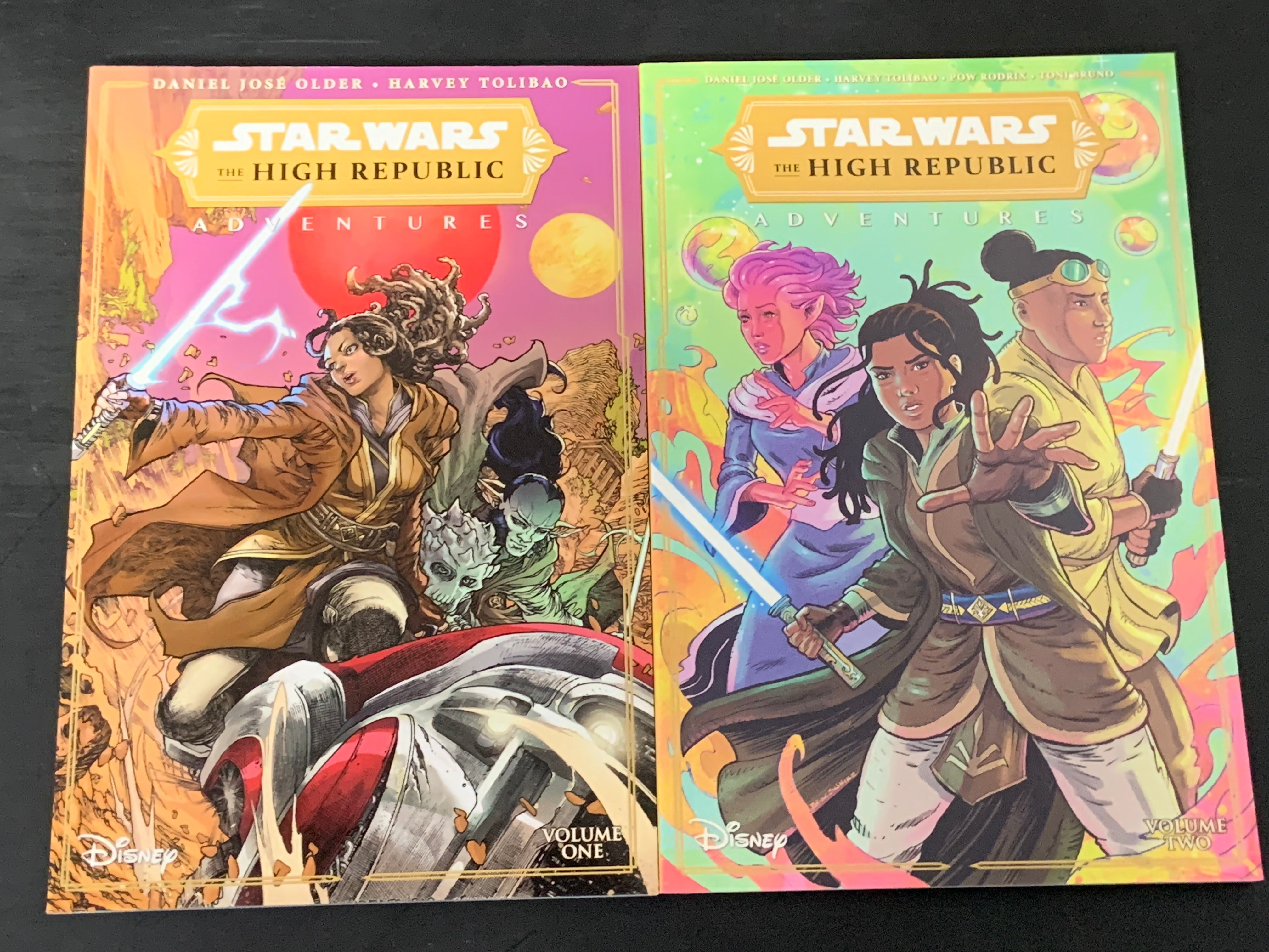 Star Wars The High Republic Adventures Volume 1 & 2 IDW 2021/2022 Trade Paperbacks