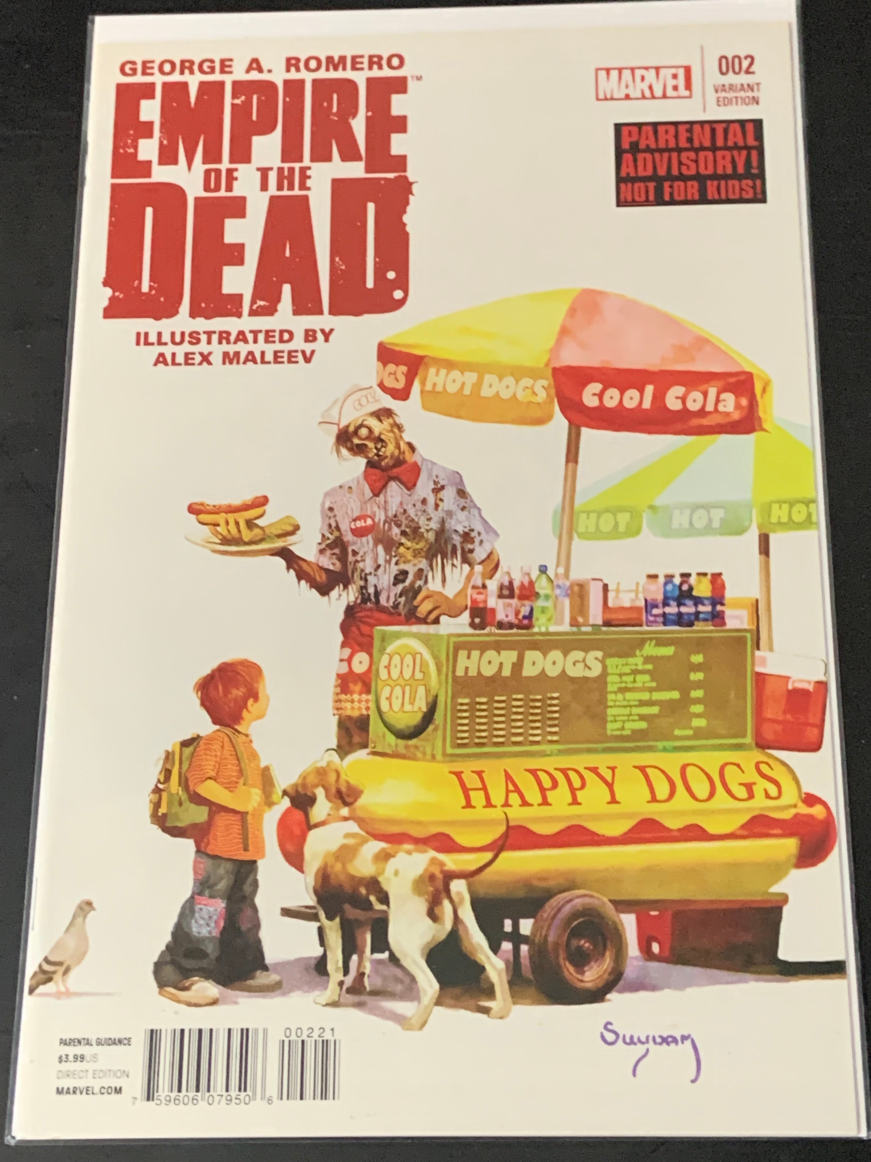 Empire of the Dead 2 Marvel 2017 1:75 Arthur Suydam Cover