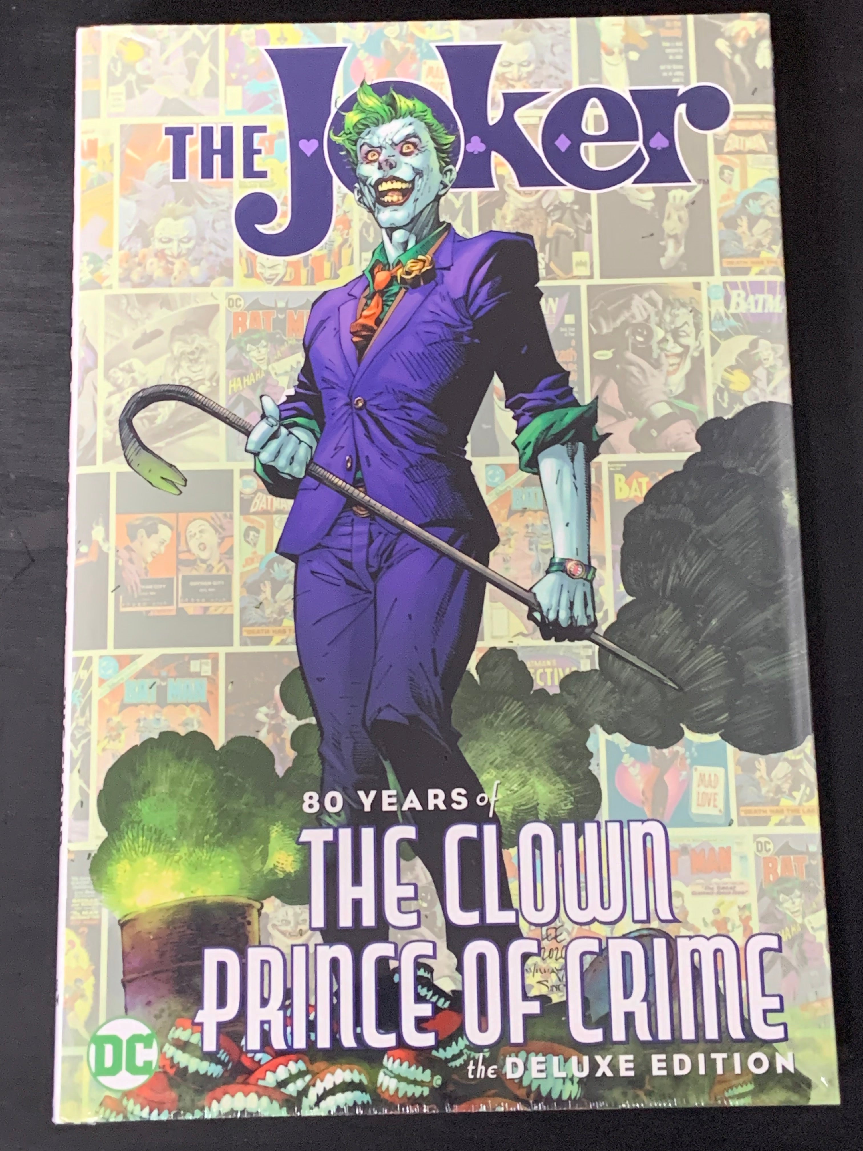 The Joker 80 Years of The Clown Prince Of Crime Deluxe Edition Hardcover DC 400 Pages
