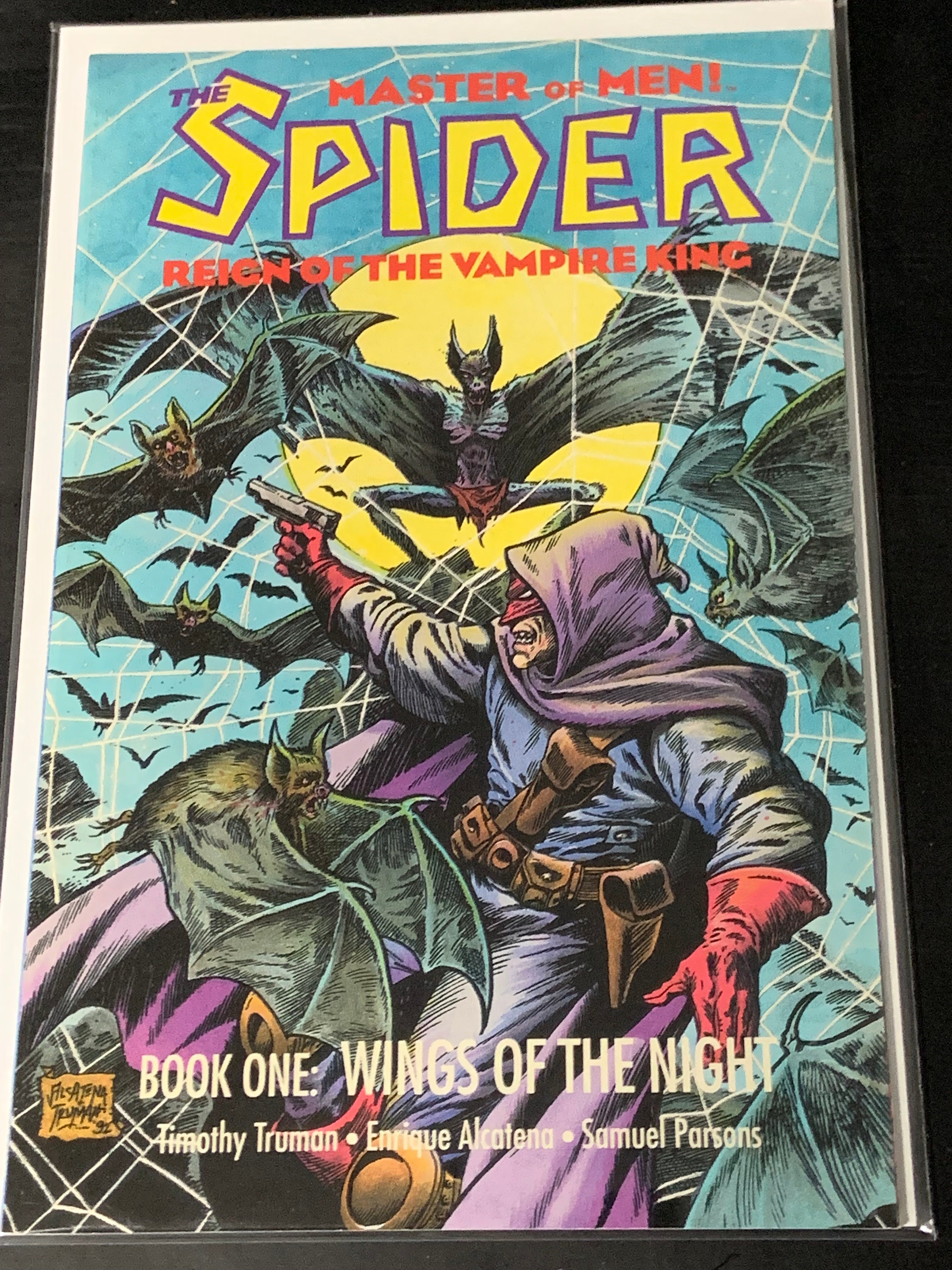 The Spider 1 Eclipse 1991 Reign of the Vampire King