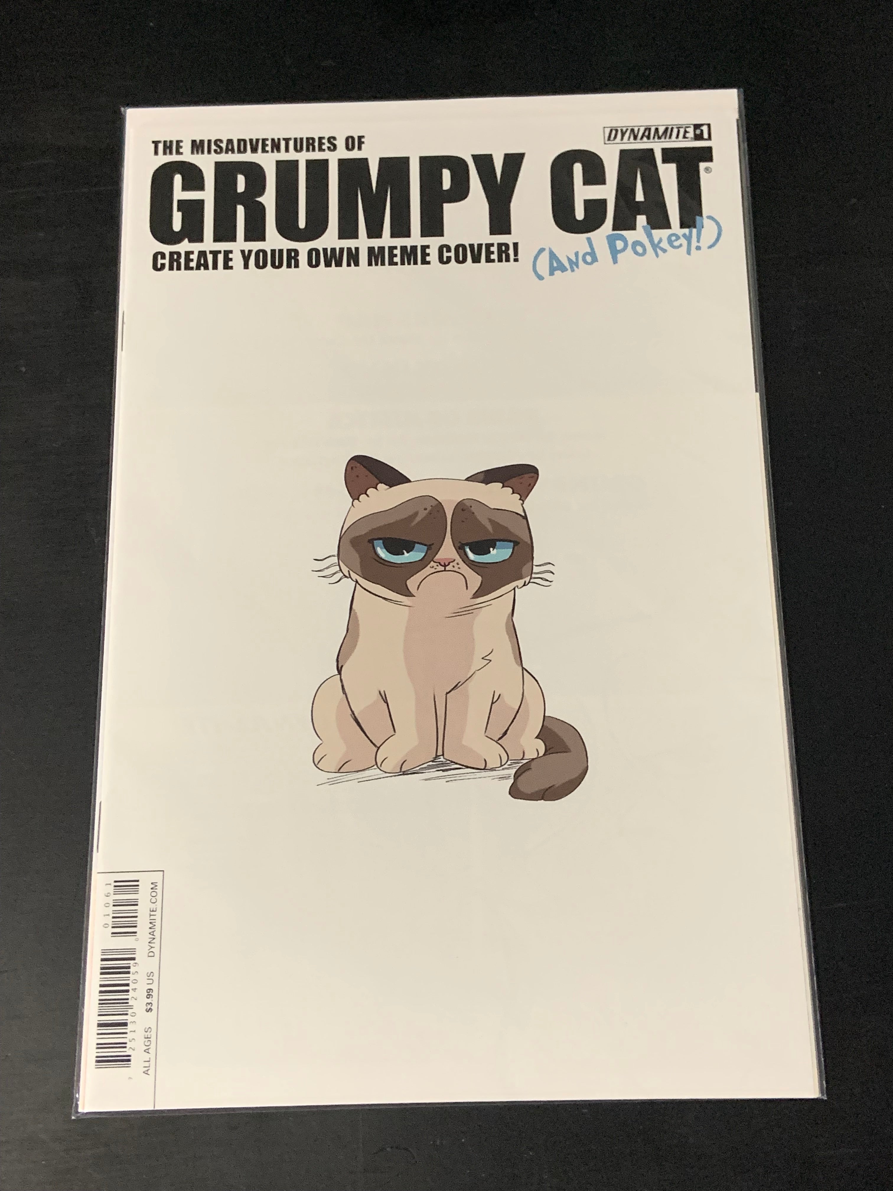 Grumpy Cat Set 1,2,5 Dynamite Comics 2015 Scarce Books