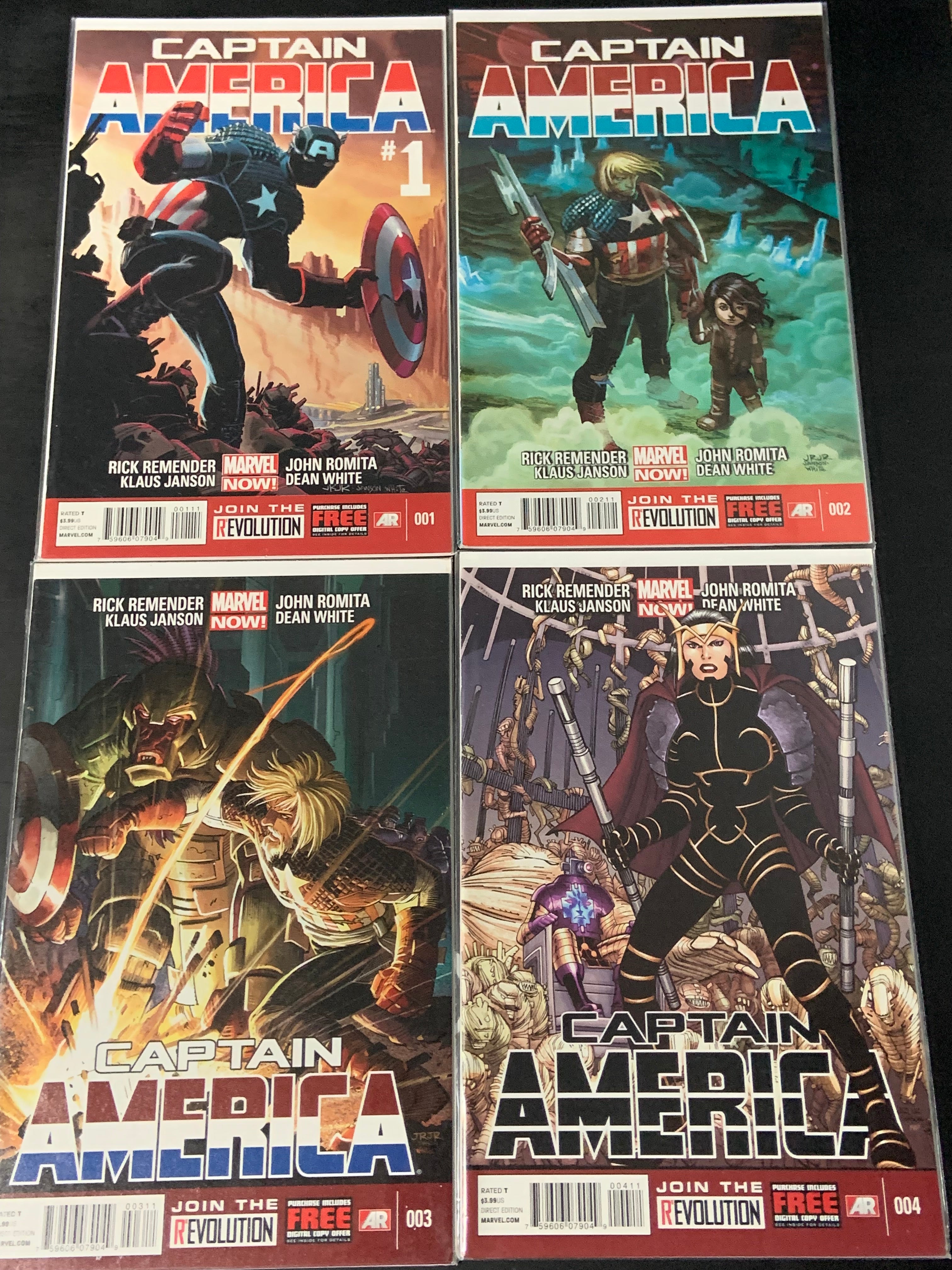 Captain America Set 1-17 Marvel 2013 Multiple 1st Apps
