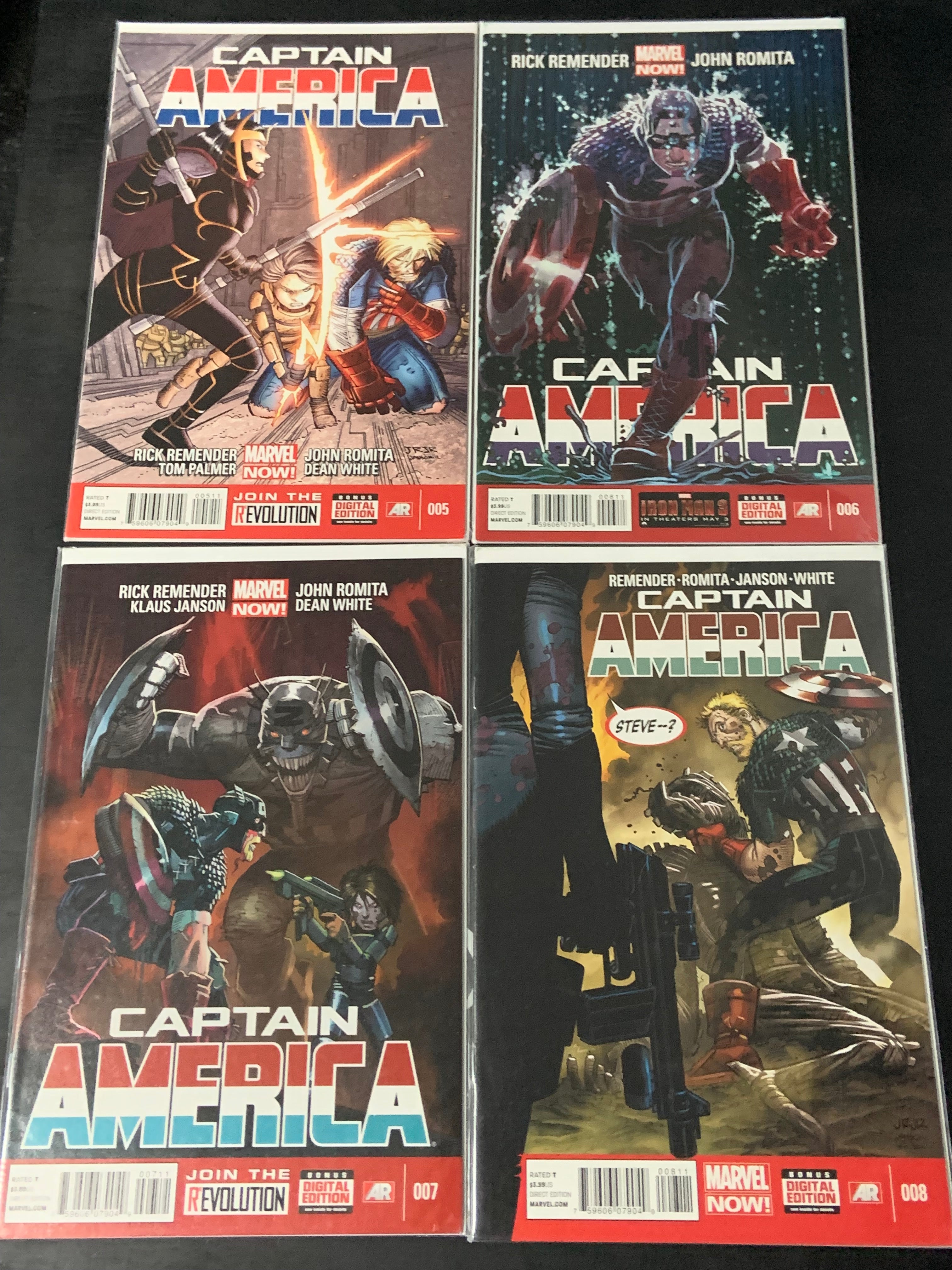 Captain America Set 1-17 Marvel 2013 Multiple 1st Apps