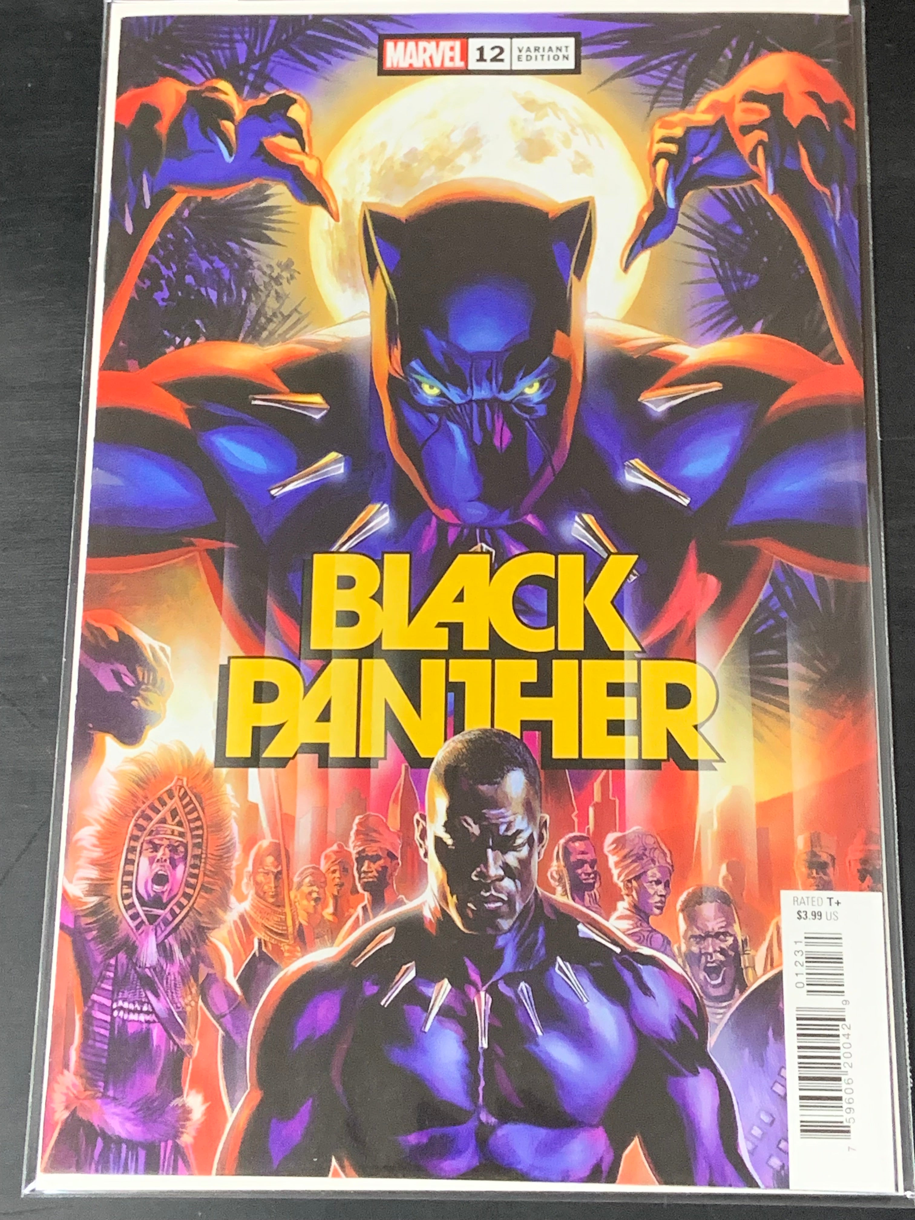 Black Panther 12 Marvel 2022 Massaferra Variant