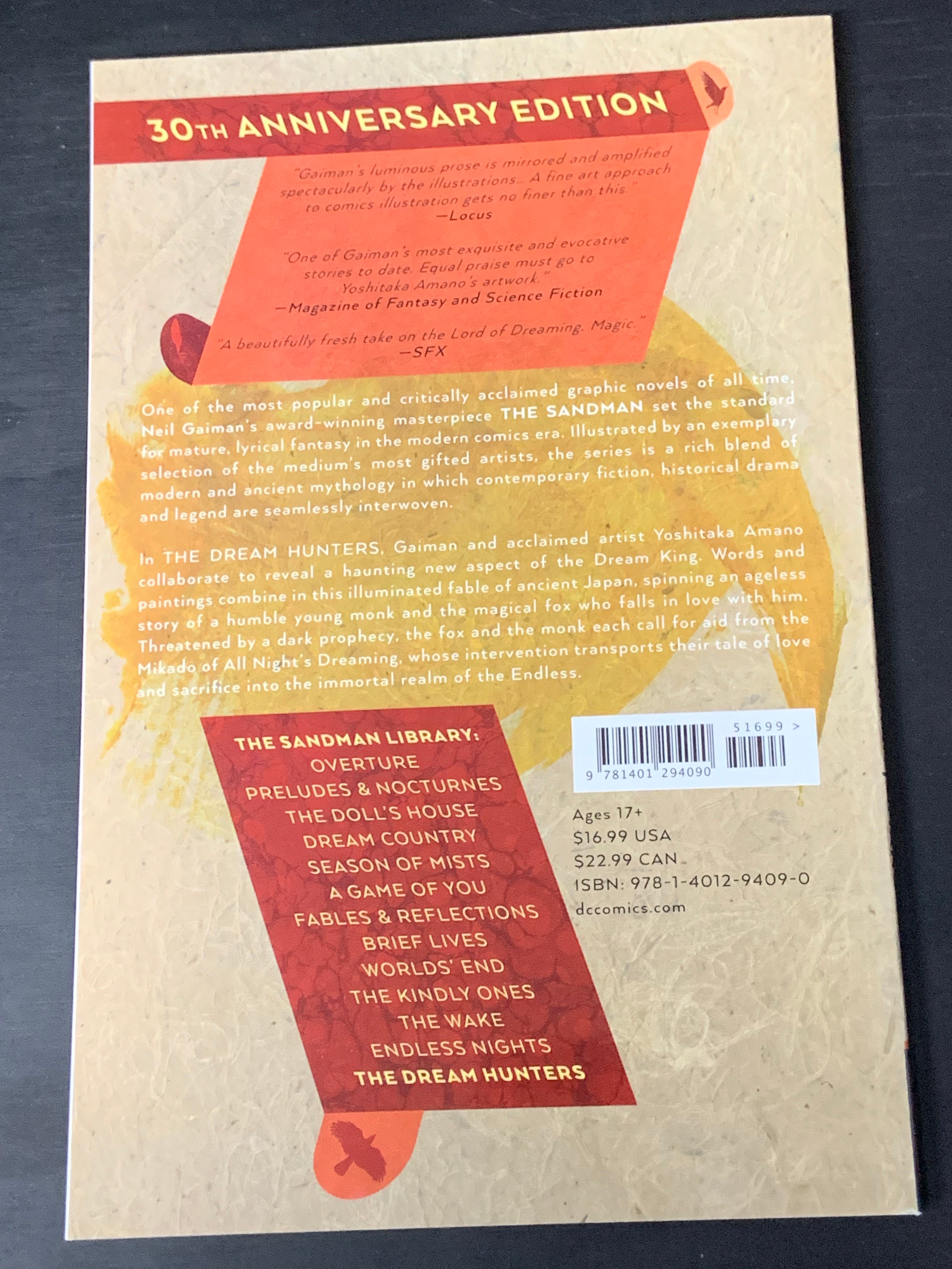 The Sandman Dream Hunters Trade Paperback