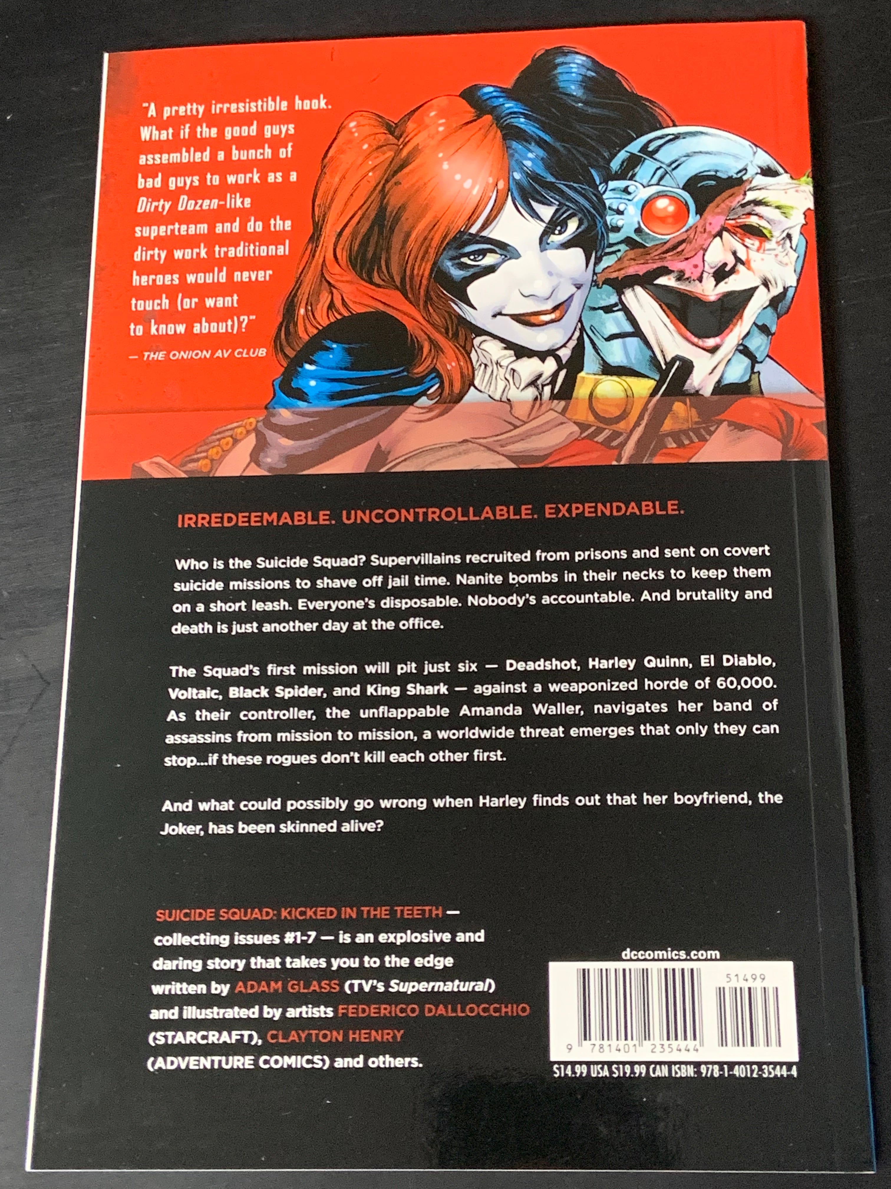 Suicide Squad New 52 Vol.1 Kicked in the teeth DC Trade paperback