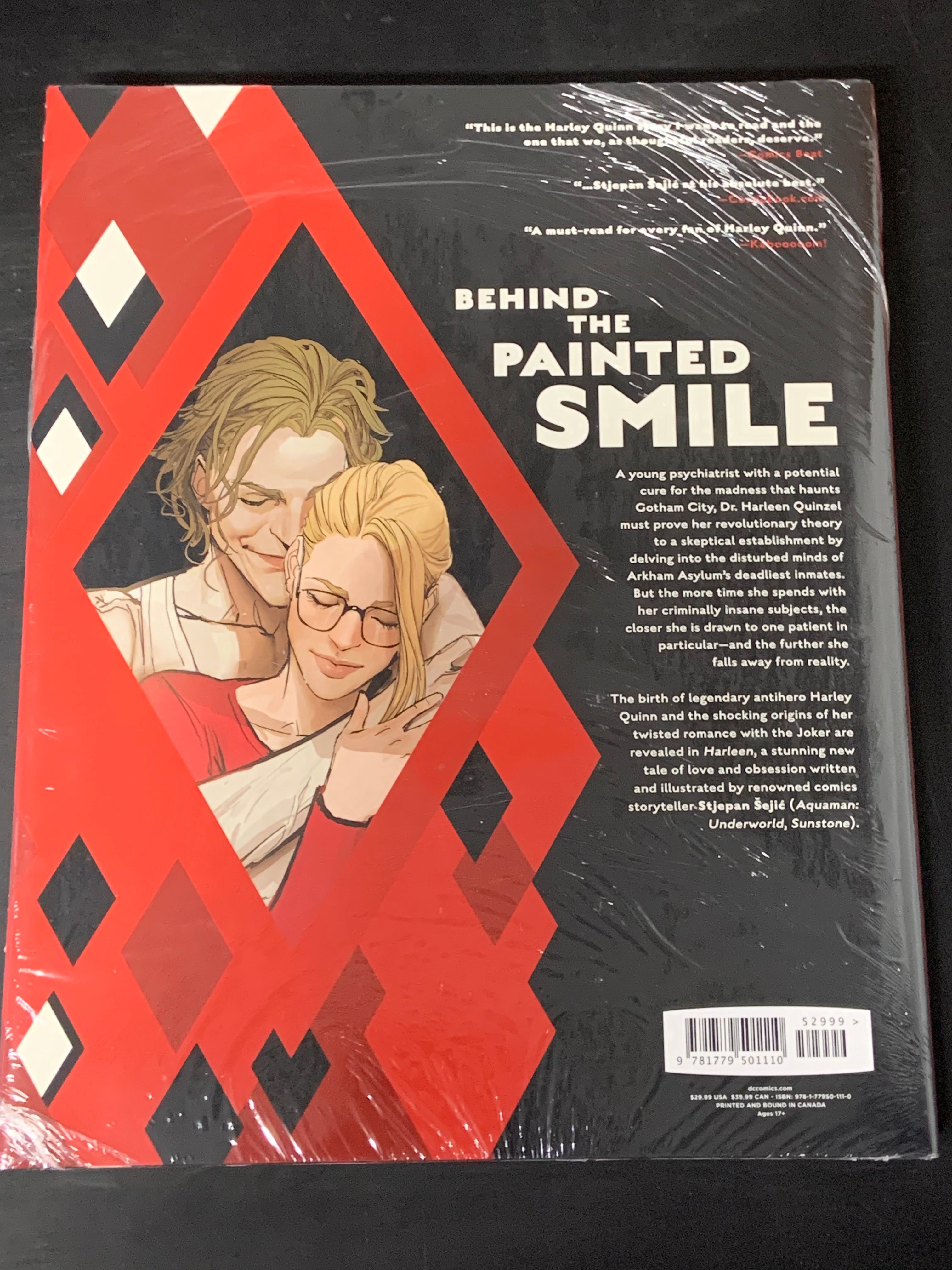 Harleen Deluxe Edition DC Hardcover Sealed