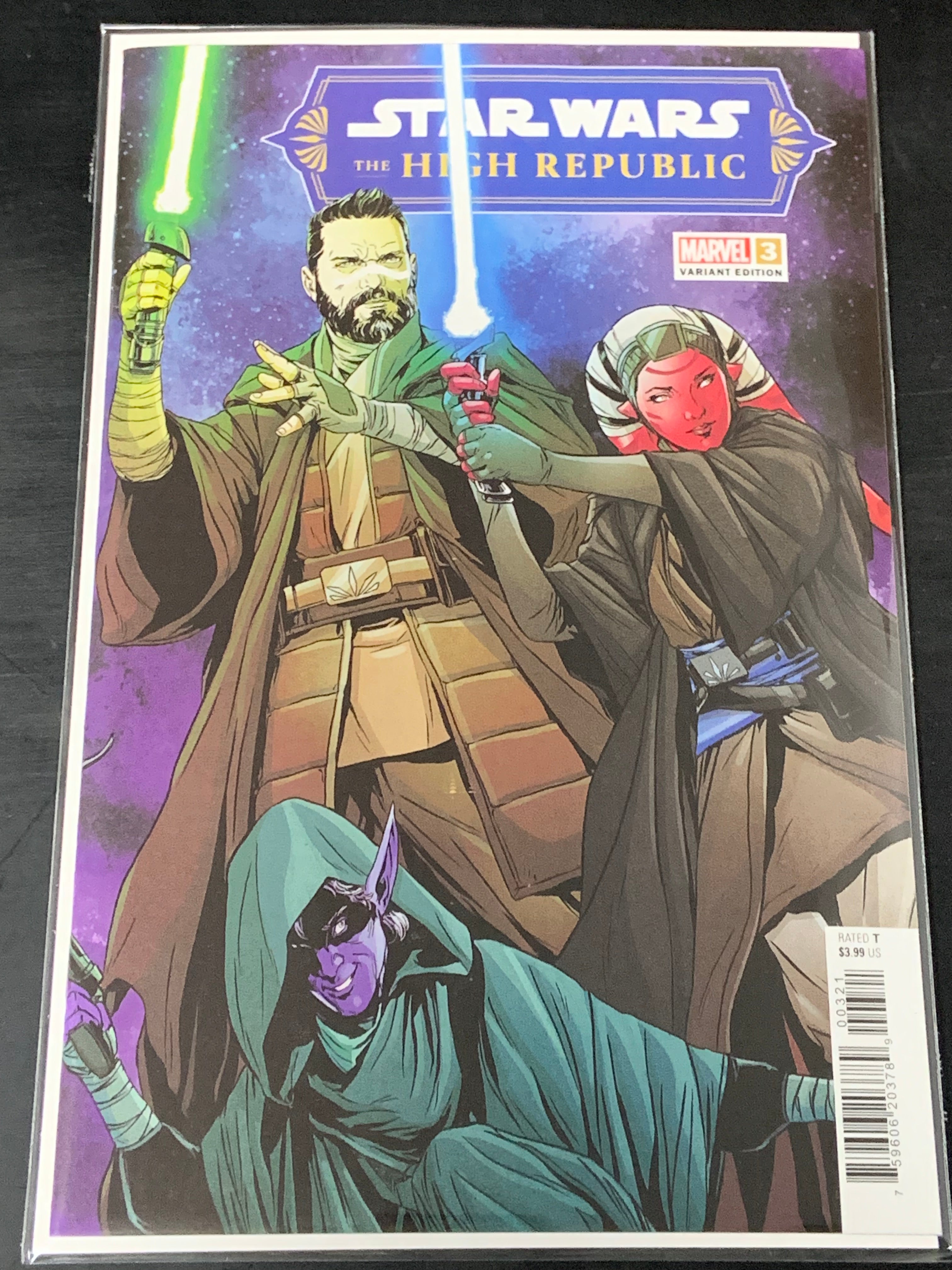 Star Wars The High Republic 3 Marvel 2022 Laming Variant