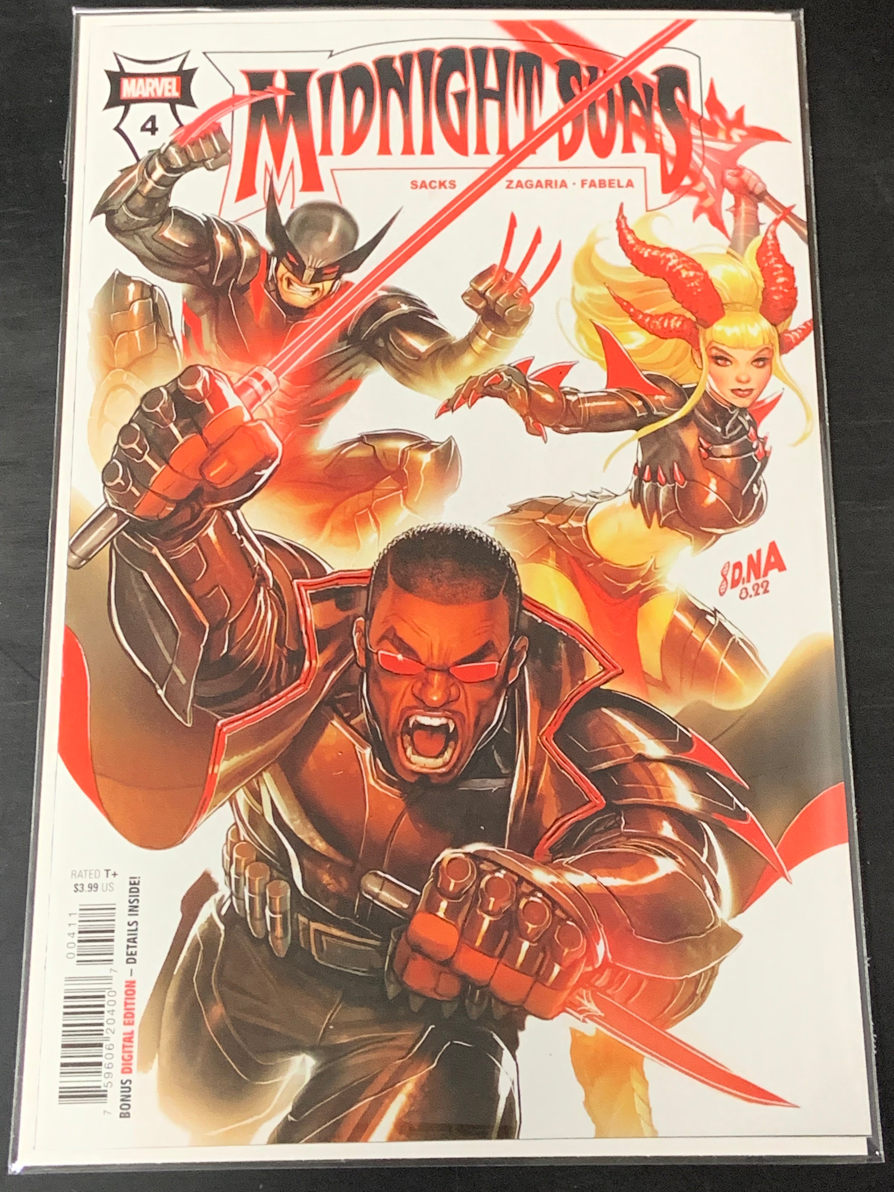 Midnight Suns 4 Marvel 2022 Cover A David Nakayama