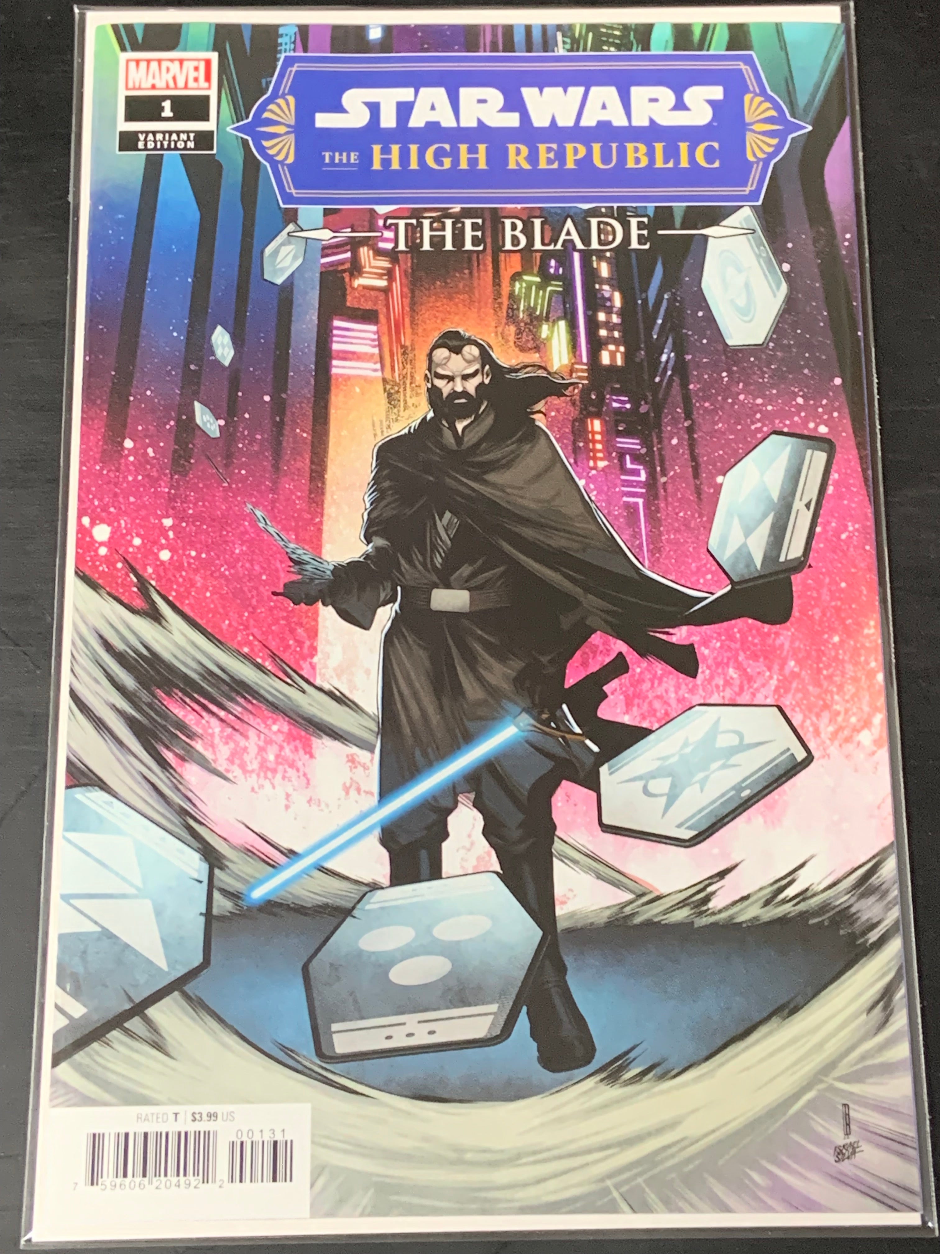 Star Wars High Republic The Blade 1 Marvel 2022 1:25 Variant David Baldeon