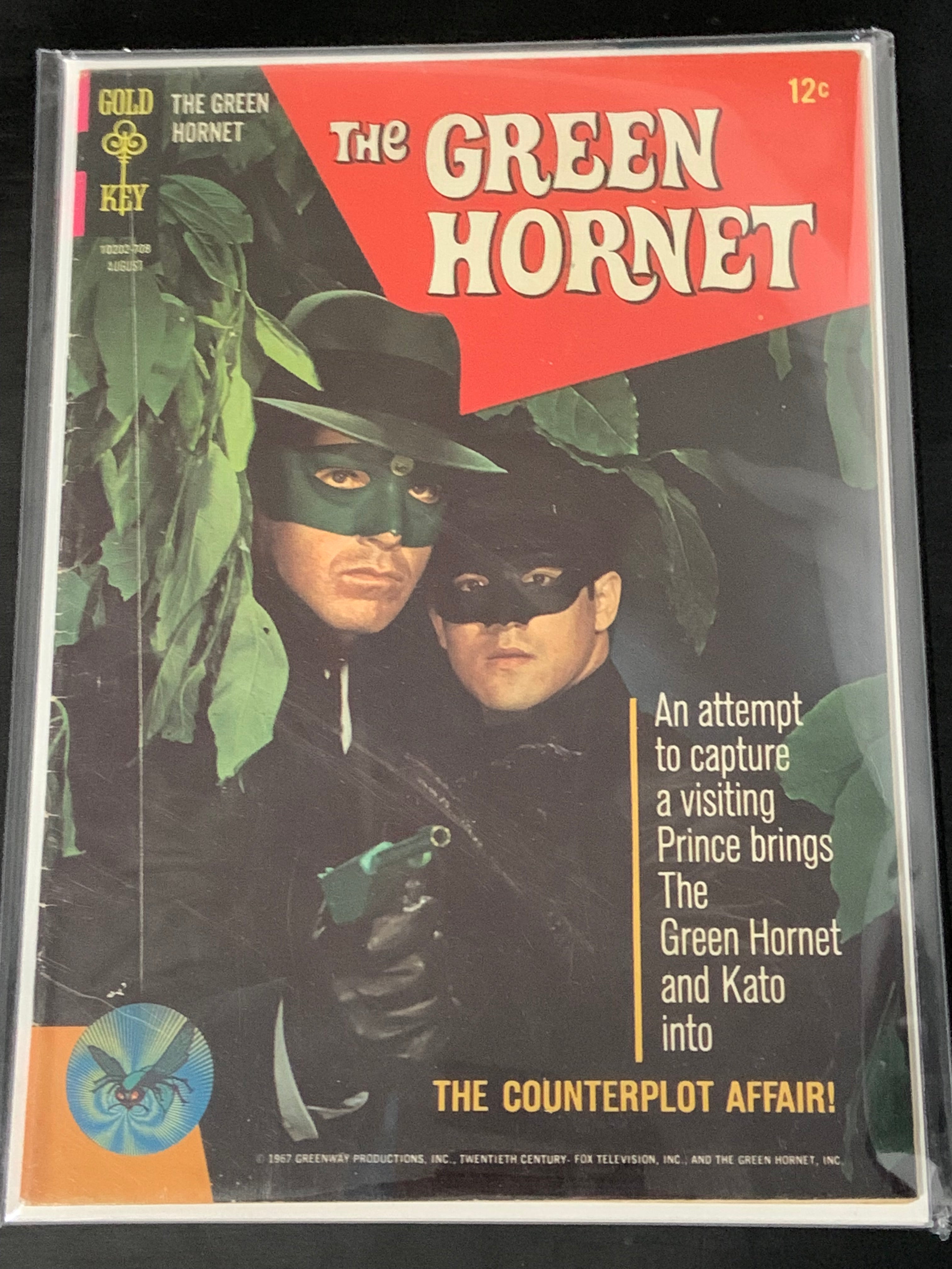 The Green Hornet 3 Gold Key 1967 Bruce Lee Photo Cover
