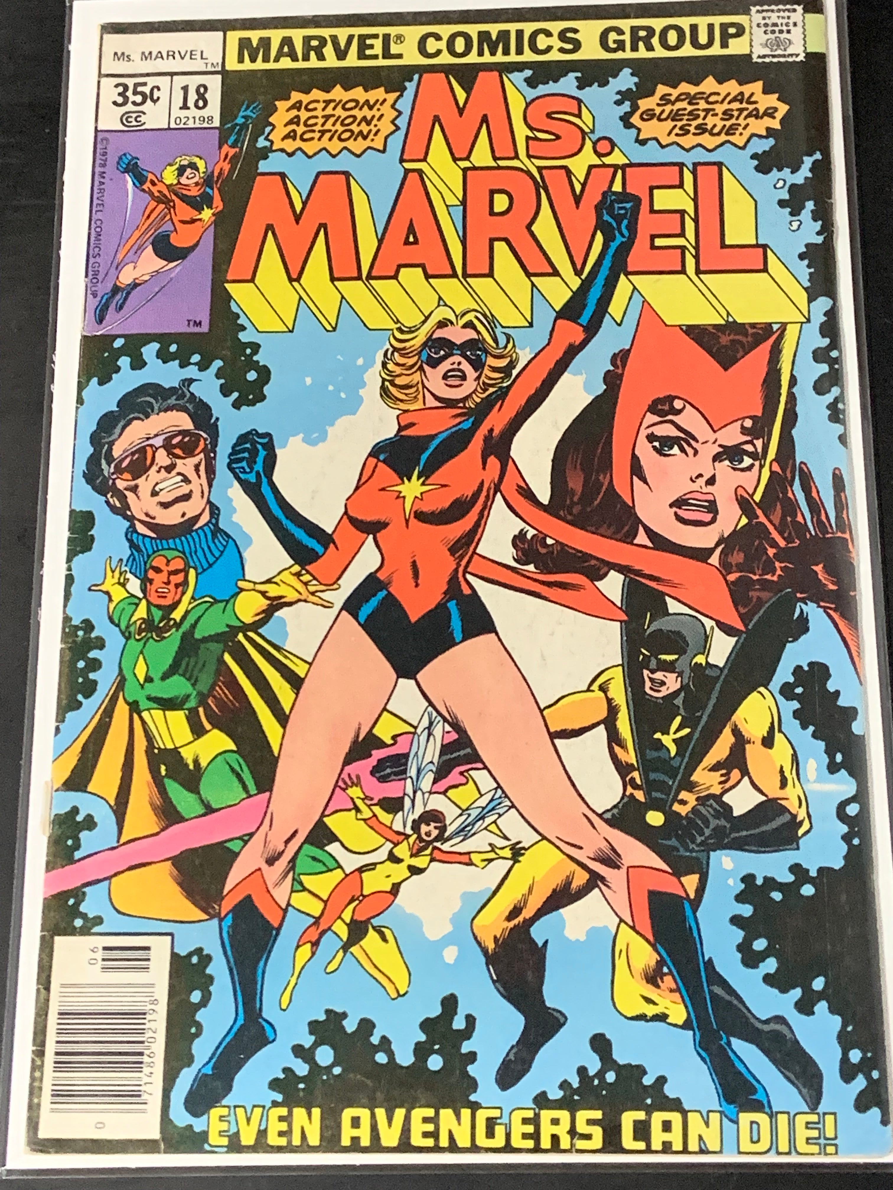 Ms. Marvel 18 1978 1st App of Mystique