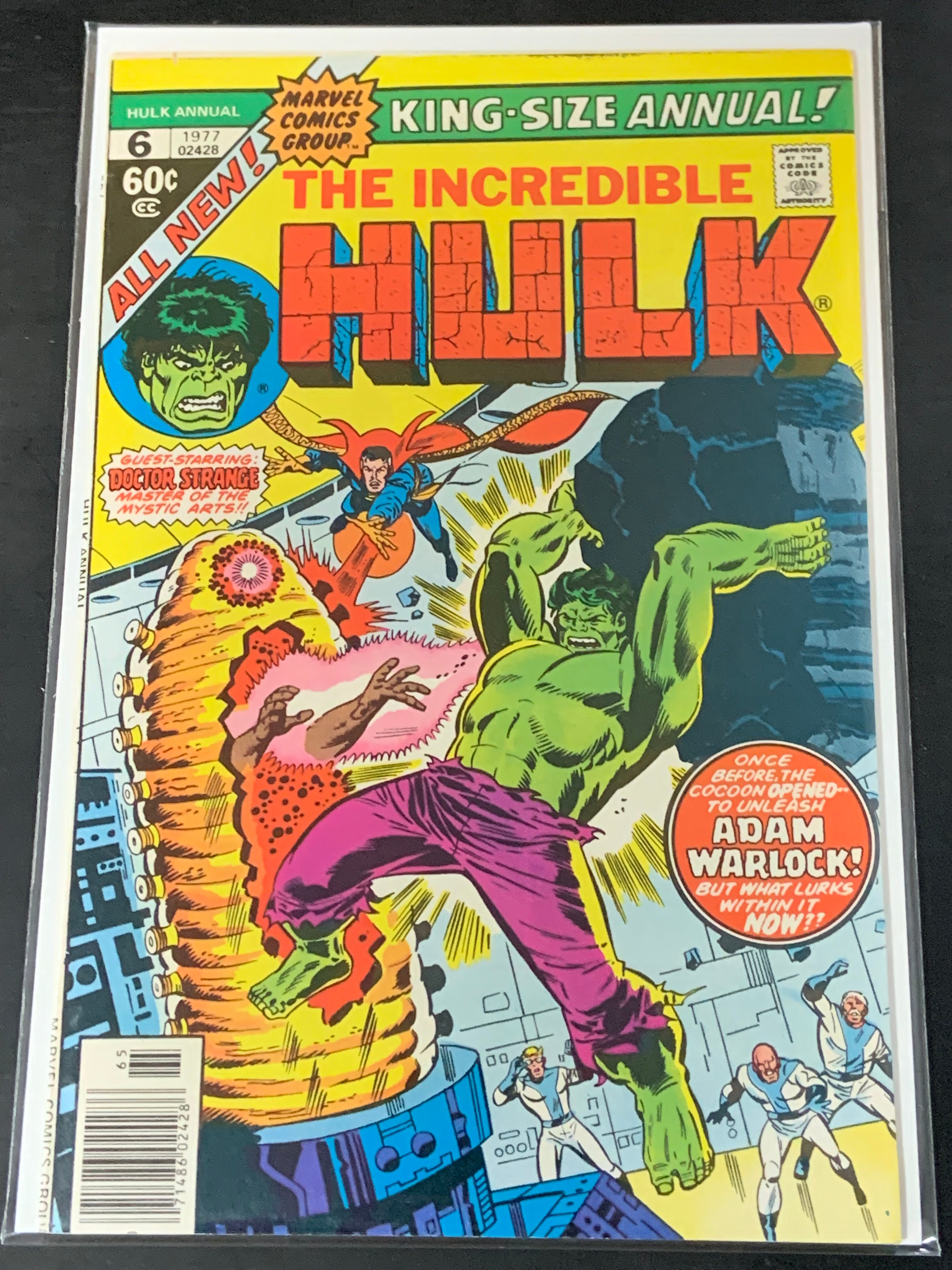 Hulk King Size Annual 6 Marvel 1977 1st App of Paragon - "Her"