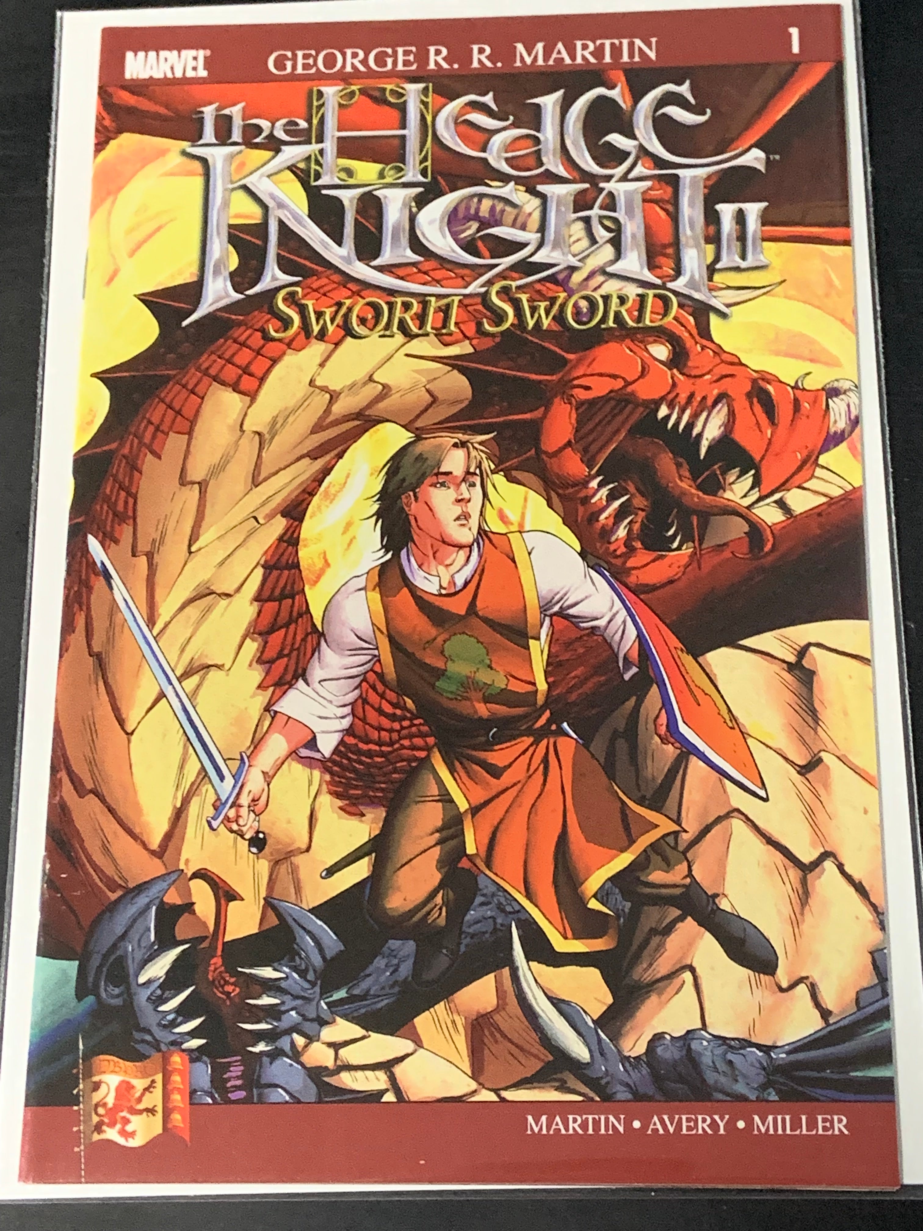 The Hedge Knight II Sworn Sword 1 Marvel 2007 George R R Martin