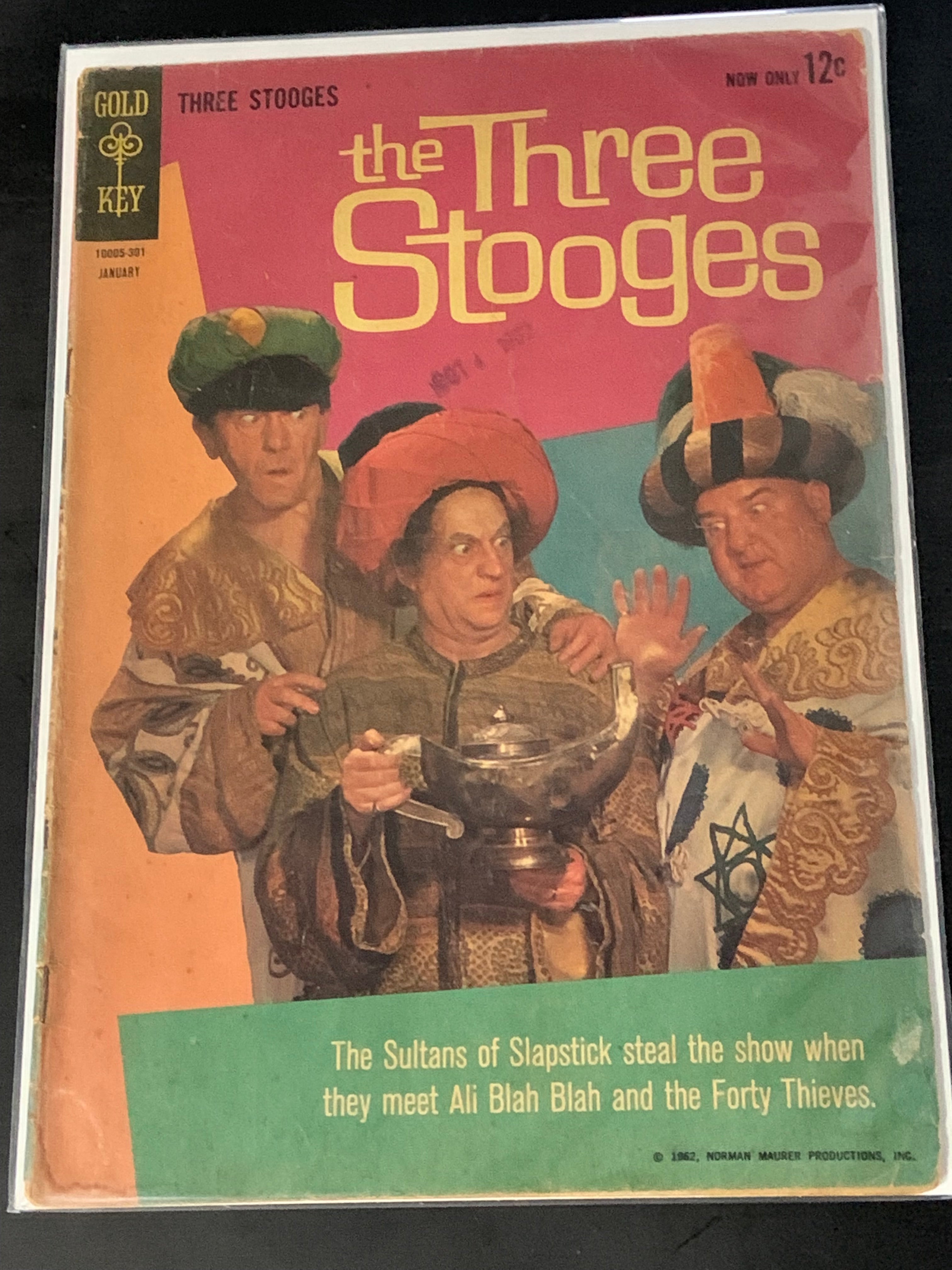 The Three Stooges 11 Gold Key 1963 Silver Age